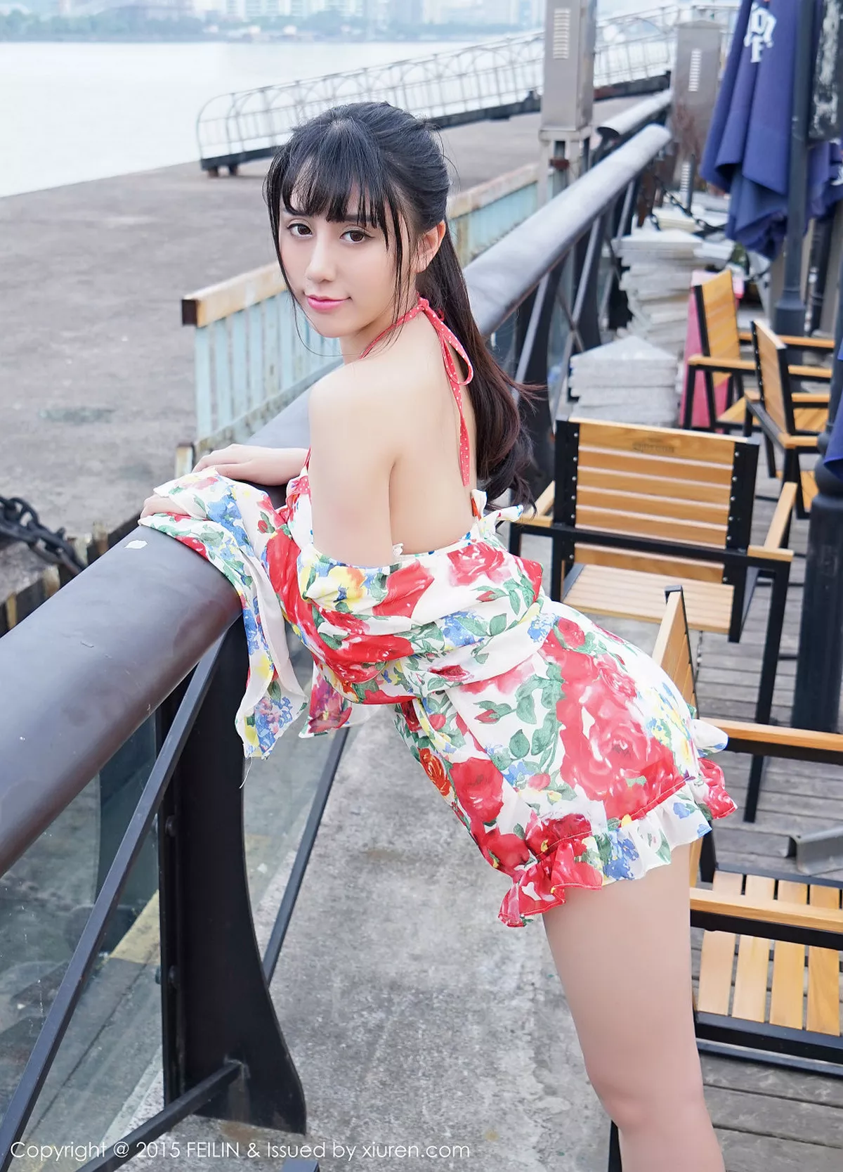 秀人集.com_[FeiLin嗲囡囡]Vol.005_嫩模杨晓青儿沙滩上的网球女郎性感内衣写真42P