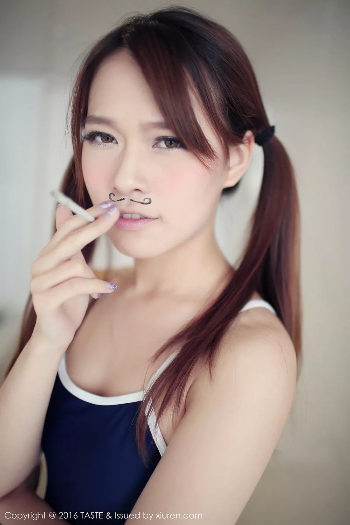 秀人集.com_[Taste顽味生活]Vol.005_嫩模Carol酱性感兔女郎黑色女仆装居家写真61P