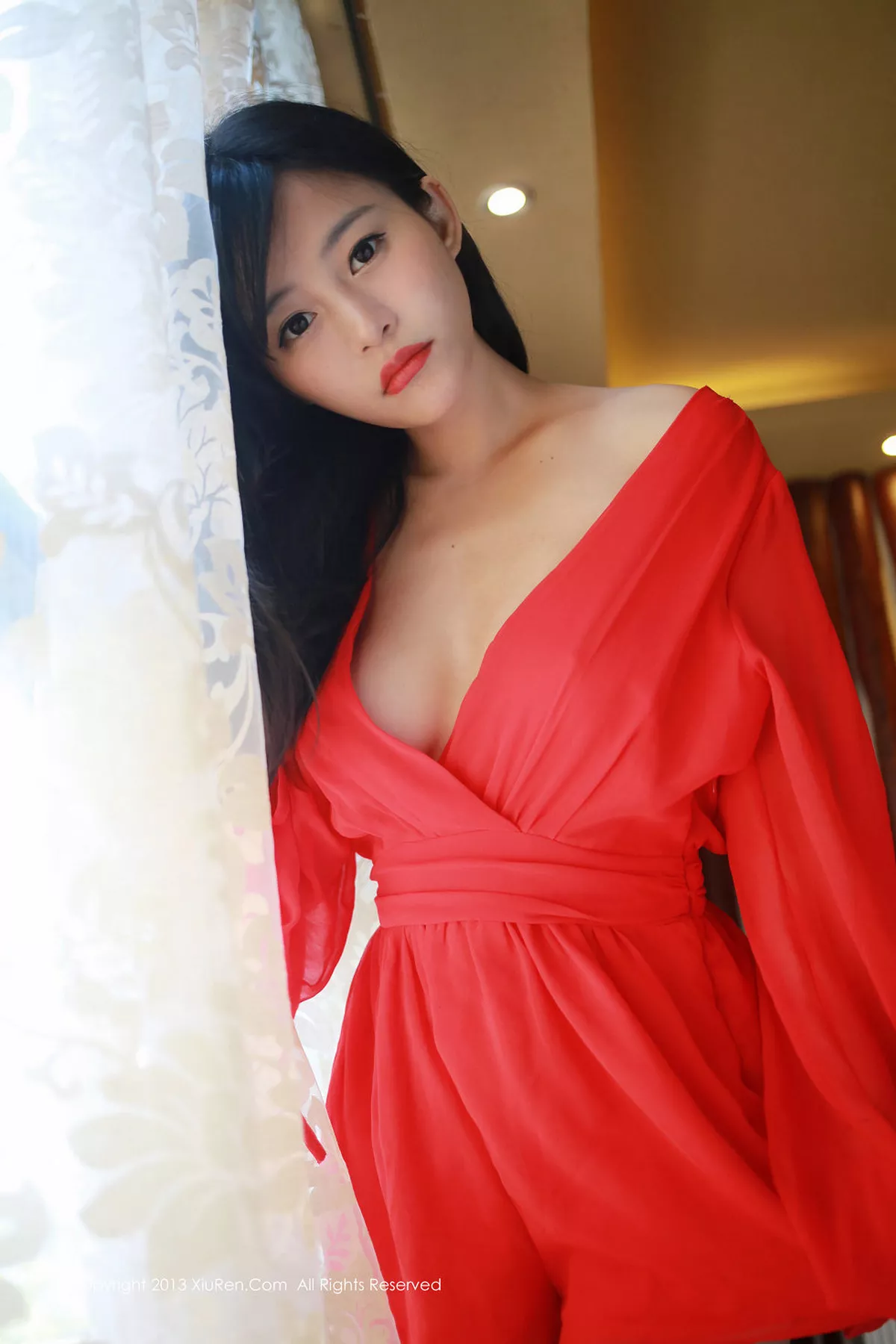 秀人集.com_[XiuRen秀人网]No.007_嫩模toro羽住黑丝内衣性感红唇激情诱惑写真70P