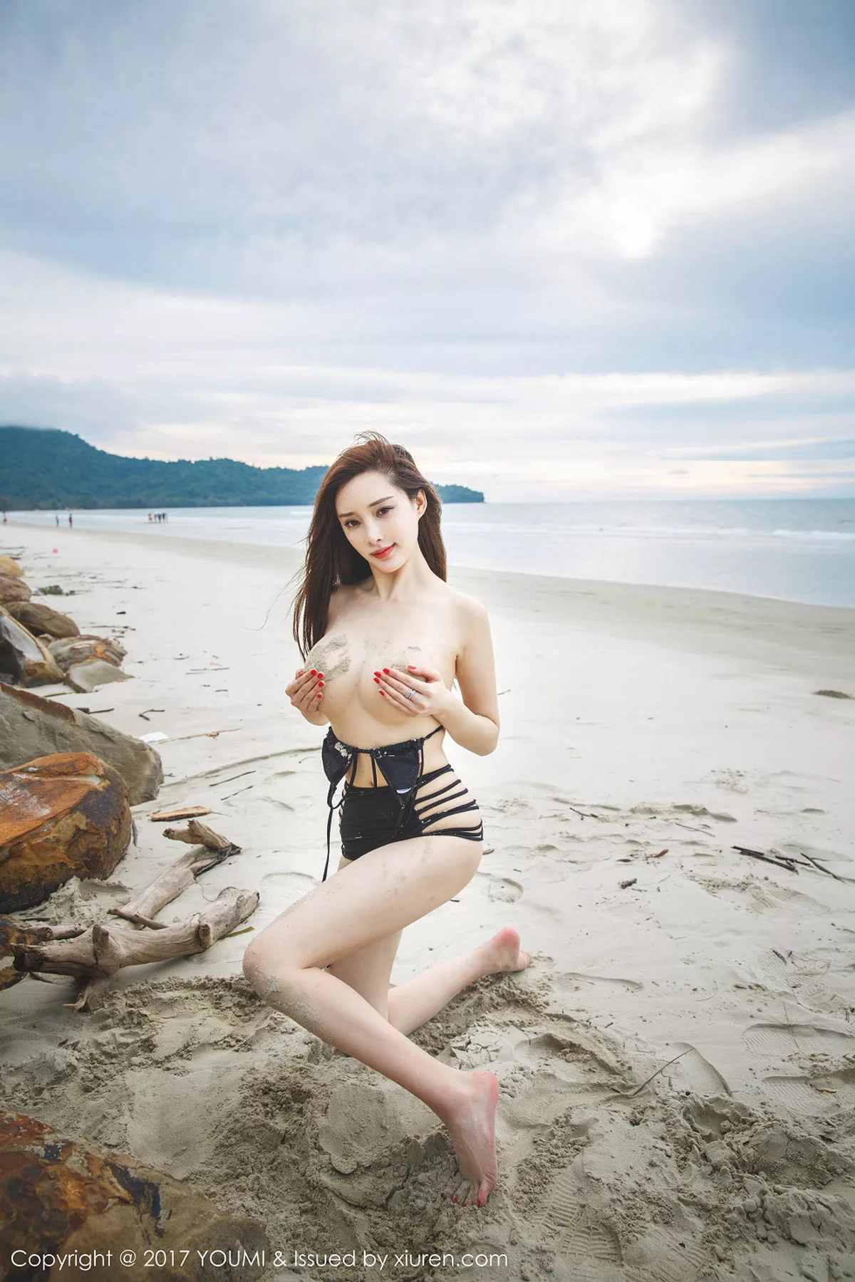 秀人集.com_[YouMi尤蜜荟]Vol.029_嫩模土肥圆矮挫穷沙巴旅拍沙滩比基尼秀傲人美乳诱惑写真52P