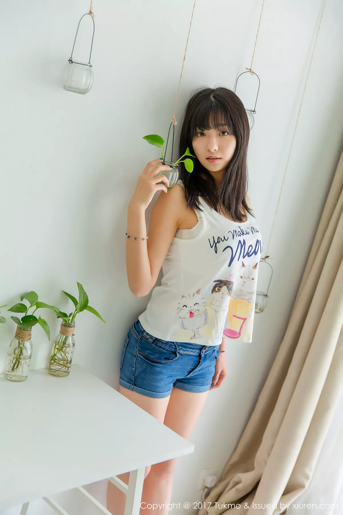 秀人集.com_[Tukmo兔几盟]Vol.095_巨乳萝莉球球居家牛仔裤系列娇羞可人清爽迷人写真41P