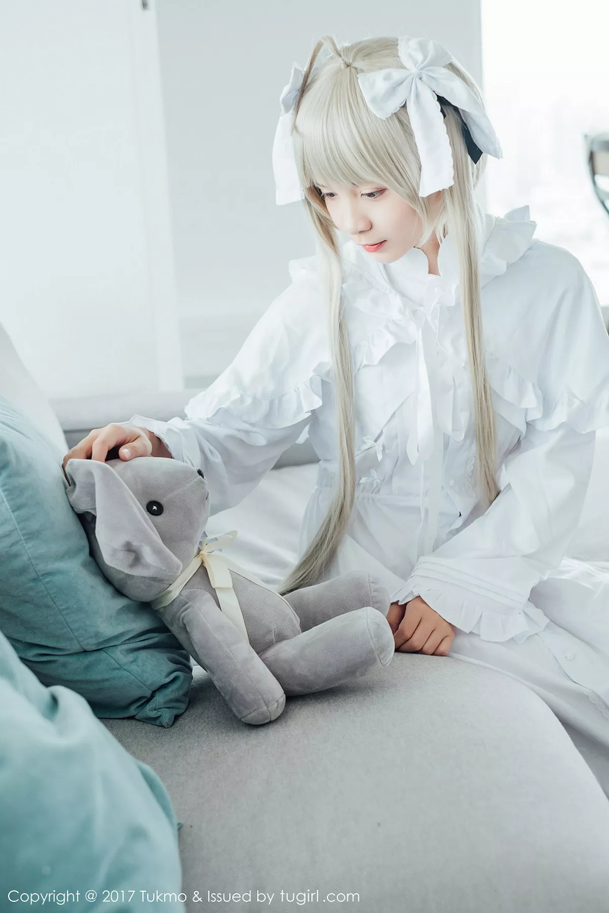 秀人集.com_[Tukmo兔几盟]Vol.097_新人嫩模鱼丸COS春日野穹系列雪嫩皮肤甜美迷人写真39P