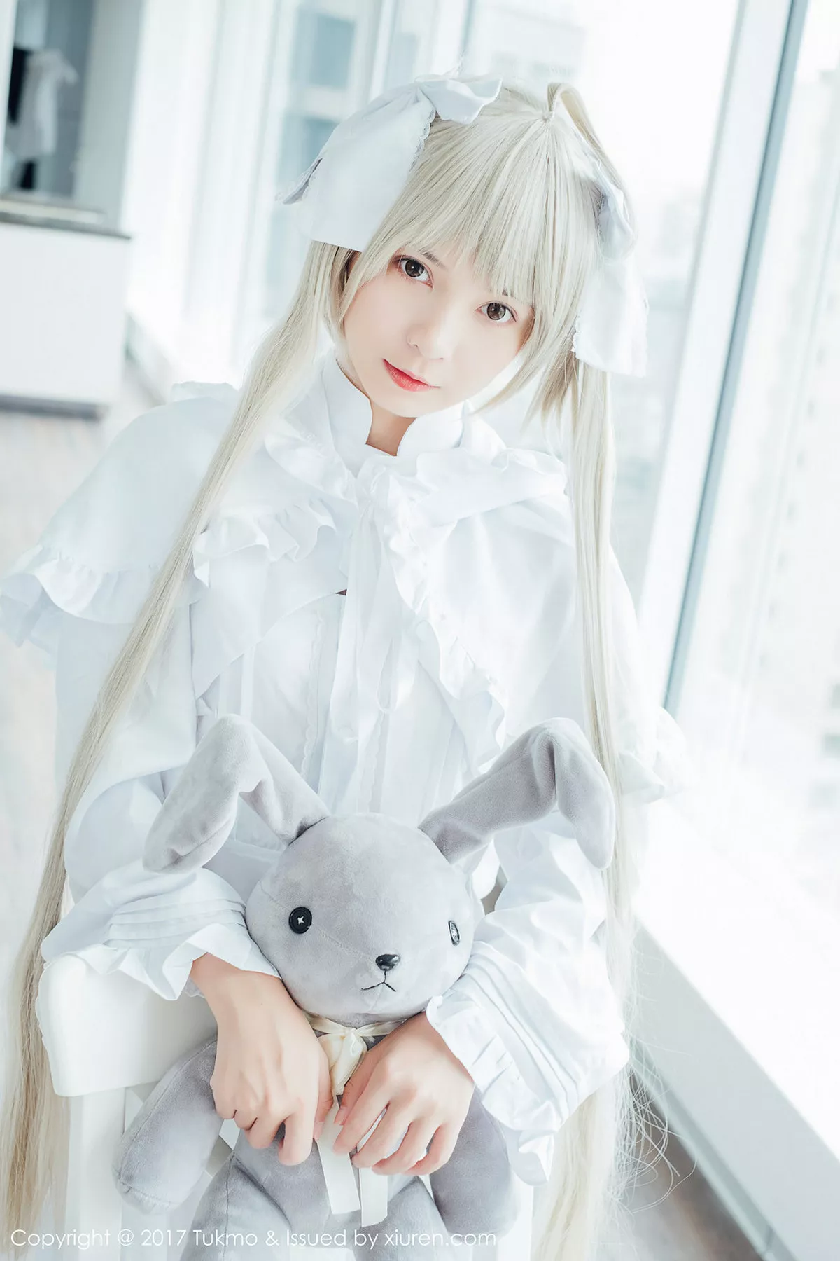 秀人集.com_[Tukmo兔几盟]Vol.097_新人嫩模鱼丸COS春日野穹系列雪嫩皮肤甜美迷人写真39P