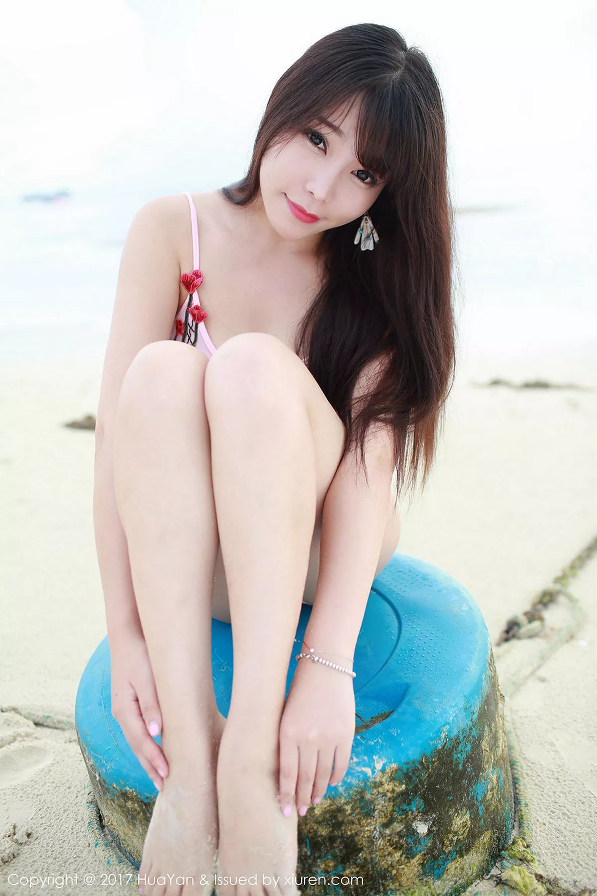 秀人集.com_[HuaYan花の颜]Vol.044_嫩模芝芝Booty塞班岛旅拍粉红高叉连体内衣湿身诱惑写真61P