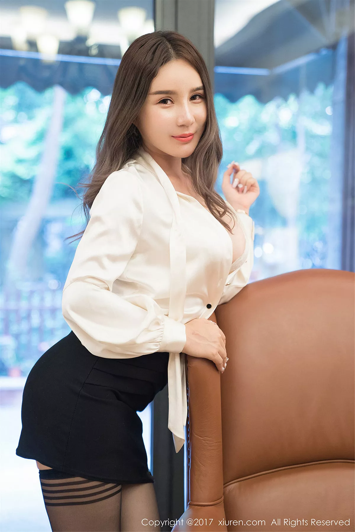 秀人集.com_[XiuRen秀人网]No.784_嫩模陈秋雨居家沙发上白色内衣秀豪乳熟女韵味撩人诱惑写真39P