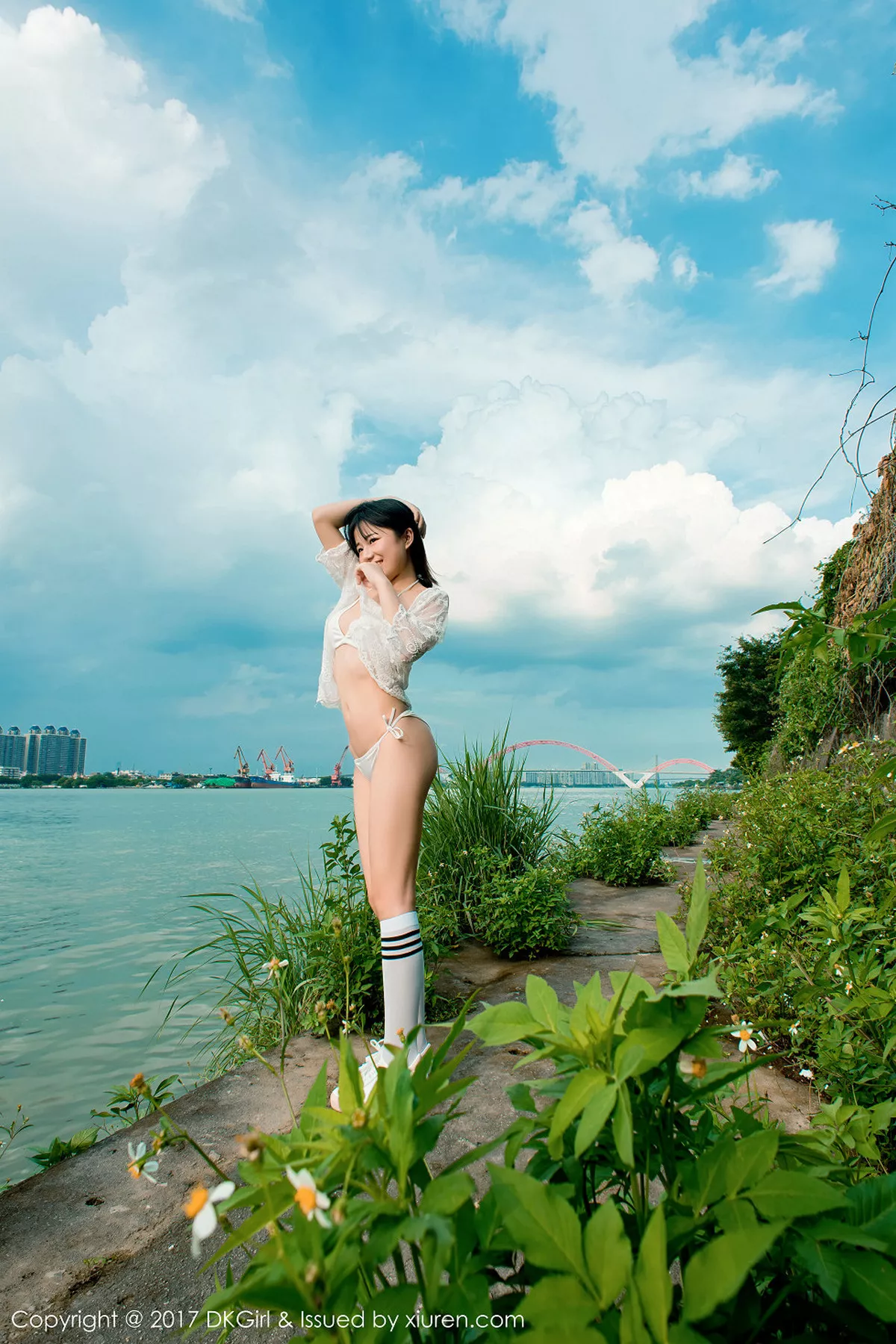 秀人集.com_[DKGirl御女郎]Vol.033_嫩模仓井优香运动特辑撩衣双手挡乳全裸秀美背诱惑写真54P