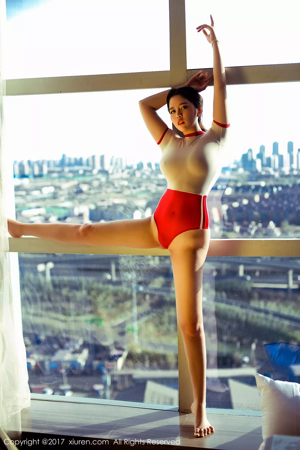 秀人集.com_[XiuRen秀人网]No.872_嫩模飞的小虎牙私房肉色蕾丝情趣内衣秀豪乳极致诱惑写真52P