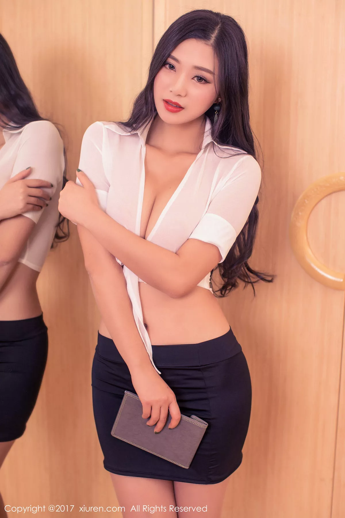 秀人集.com_[XiuRen秀人网]No.868_女神宋-KiKi黑色狂野绑带情趣内衣秀完美身材火辣诱惑写真41P