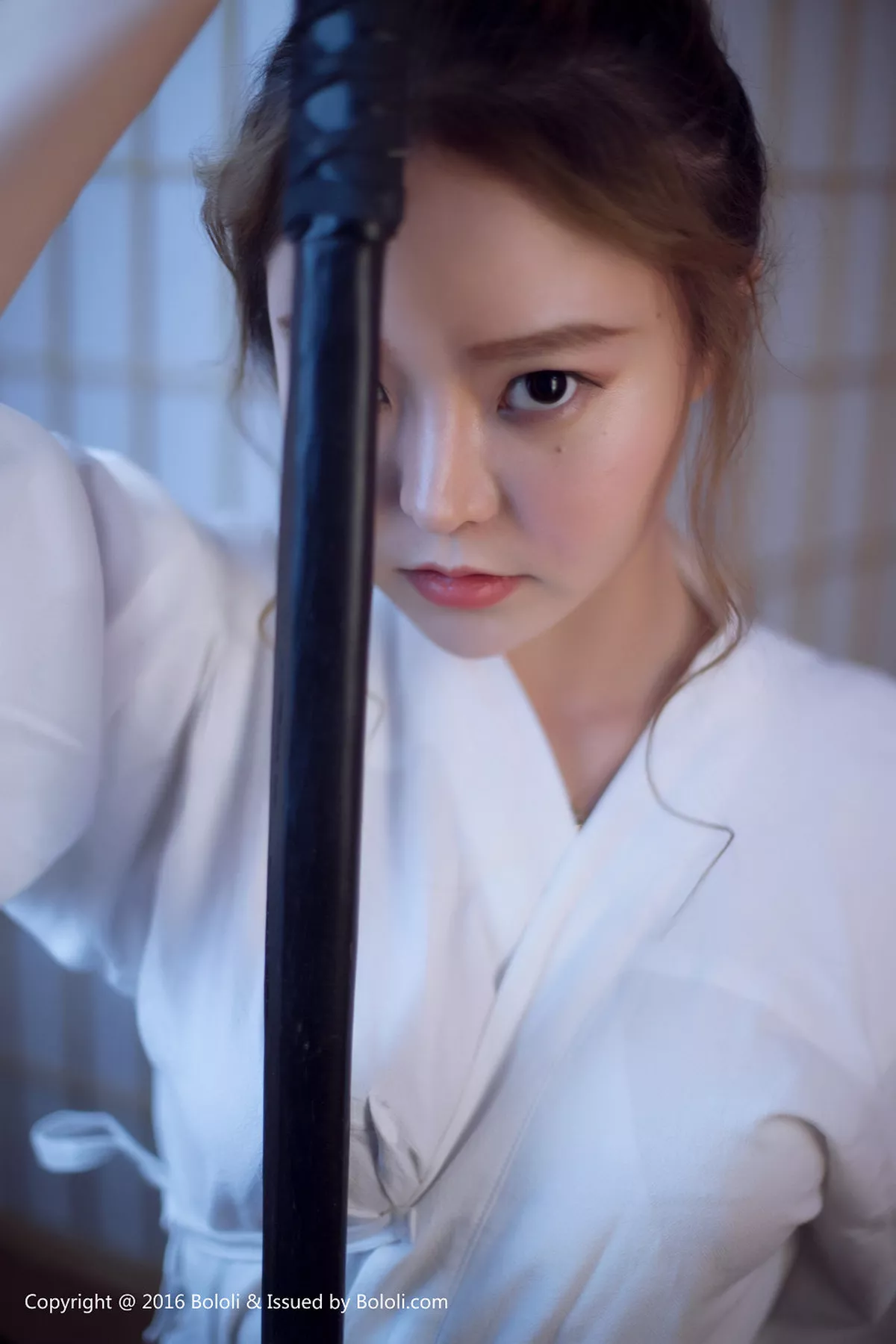 秀人集.com_[Tukmo兔几盟]Vol.111_嫩模柳侑绮化身剑道美少女性感白色内衣爆乳诱惑写真25P