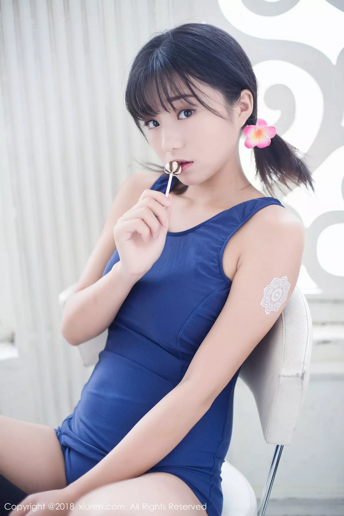 秀人集.com_[XiuRen秀人网]No.950_嫩模仓井优香日系蓝色体操服+性感白色内衣秀完美身材诱惑写真45P