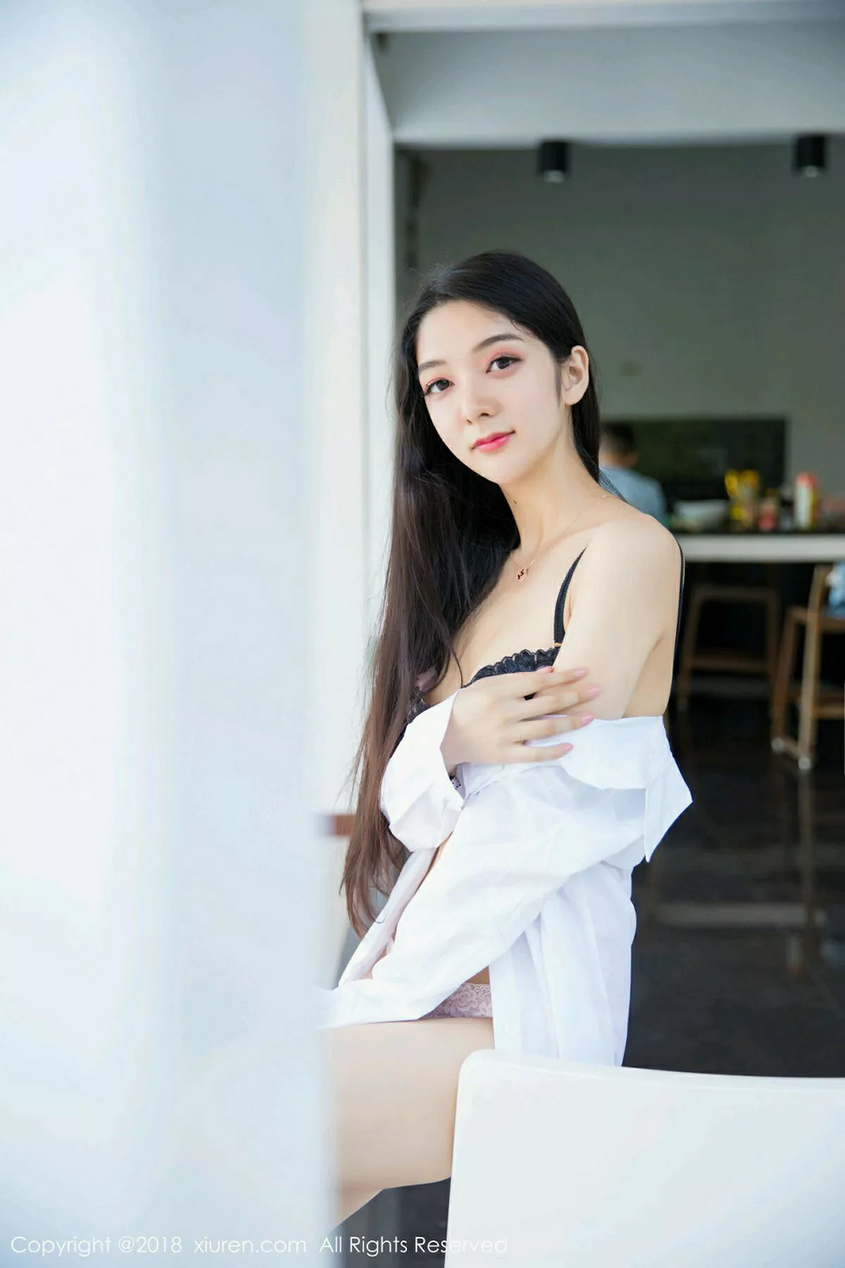 秀人集.com_[XiuRen秀人网]No.962_嫩模小热巴甲米旅拍性感白衬衫配蕾丝内衣妩媚诱惑写真43P