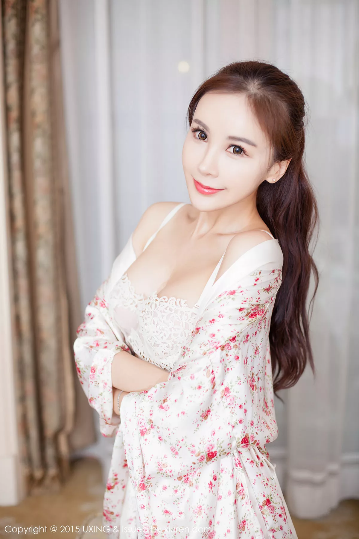 秀人集.com_[UXING优星馆]Vol.022_嫩模吕婉柔Angelin蕾丝内衣迷人豪乳诱惑翘臀写真51P