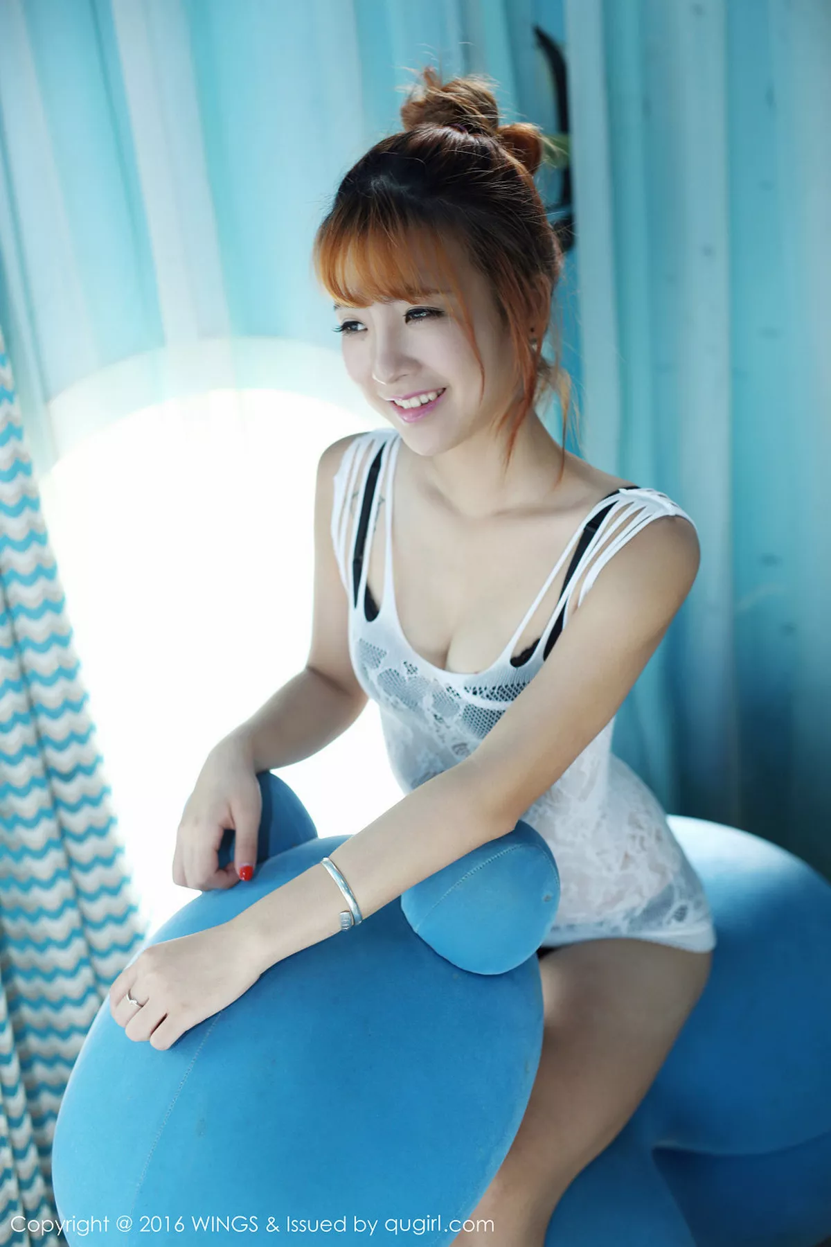 秀人集.com_[WingS影私荟]Vol.011_嫩模奚梦娇白色缕空连体睡裙性感黑色内衣秀美胸写真56P