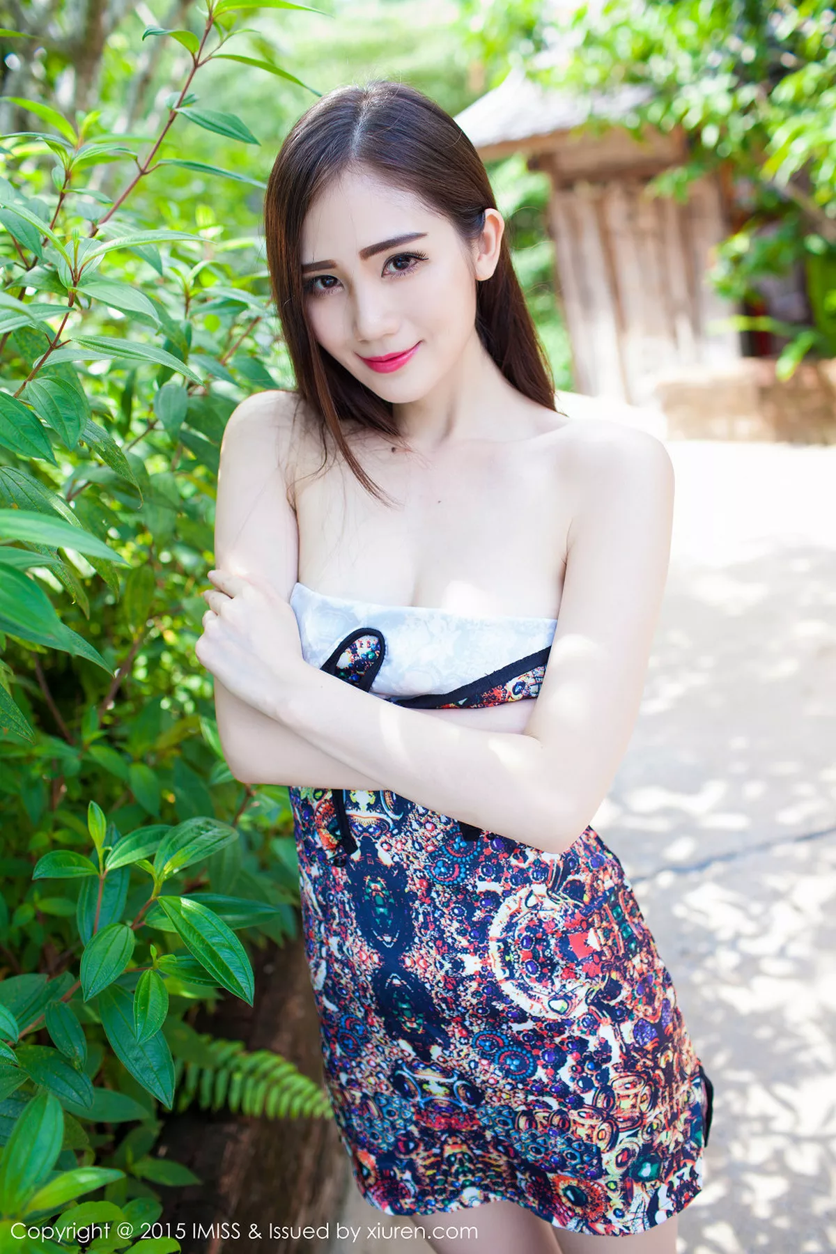 秀人集.com_[IMISS爱蜜社]Vol.030_SISY思普吉岛旅拍第三套黑色露脐晚礼裙性感写真53P