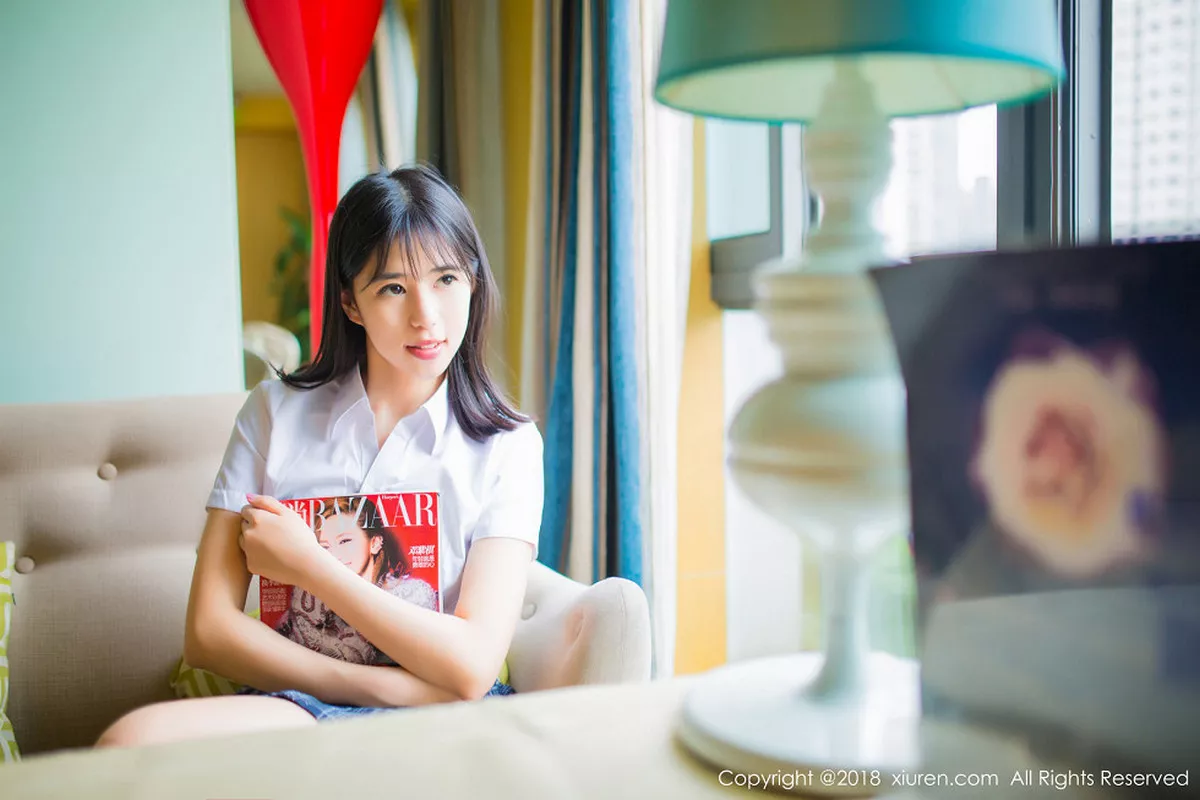 秀人集.com_[XiuRen秀人网]No.1014_嫩模艾栗栗性感小秘书黑色包臀短裙配黑色丝袜诱惑写真46P