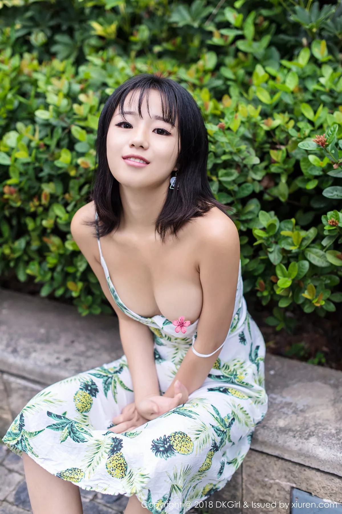 秀人集.com_[DKGirl御女郎]Vol.071_嫩模仓井优香户外粉色薄纱衣敞开真空露美乳撩人诱惑写真49P