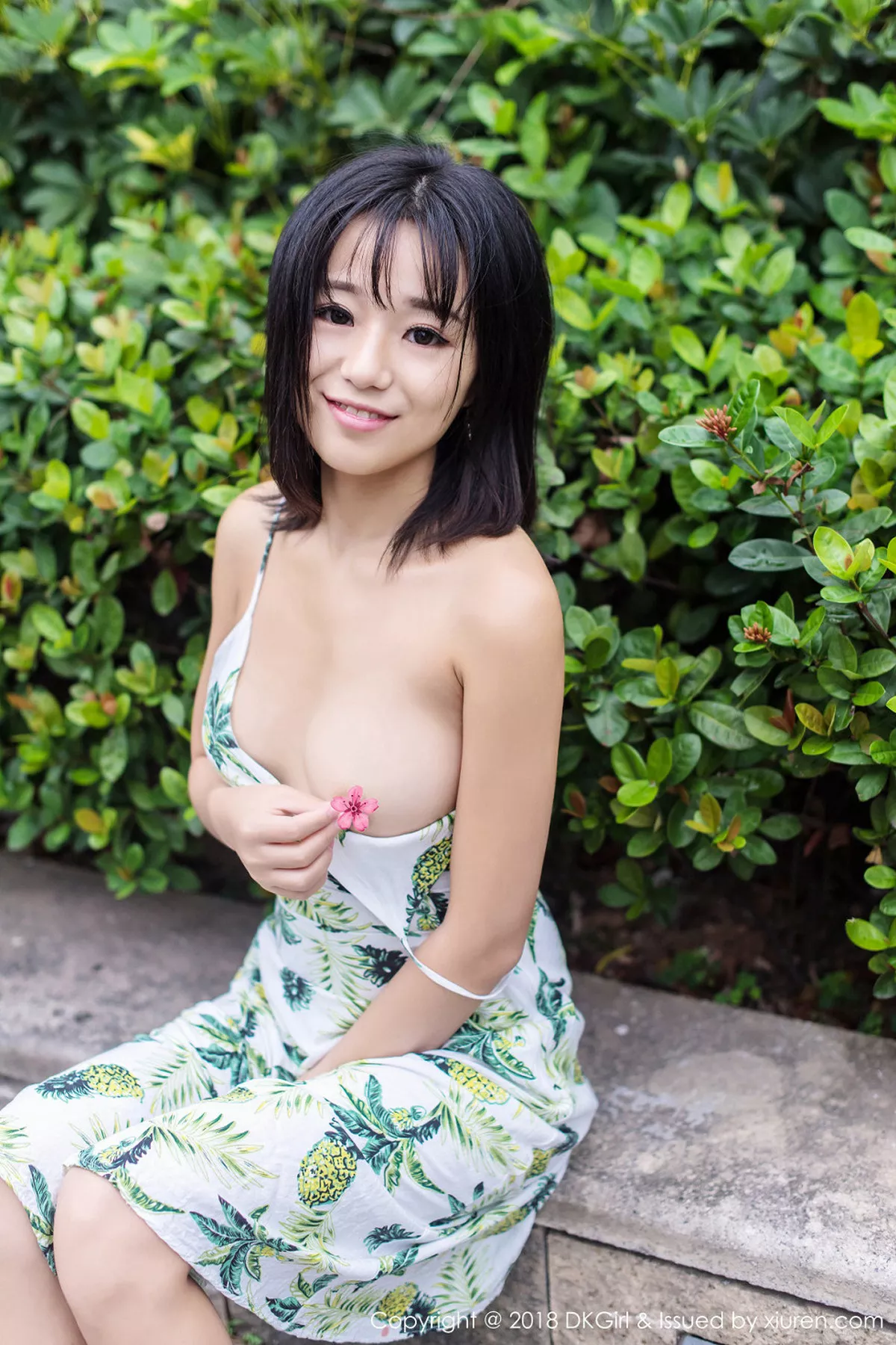 秀人集.com_[DKGirl御女郎]Vol.071_嫩模仓井优香户外粉色薄纱衣敞开真空露美乳撩人诱惑写真49P