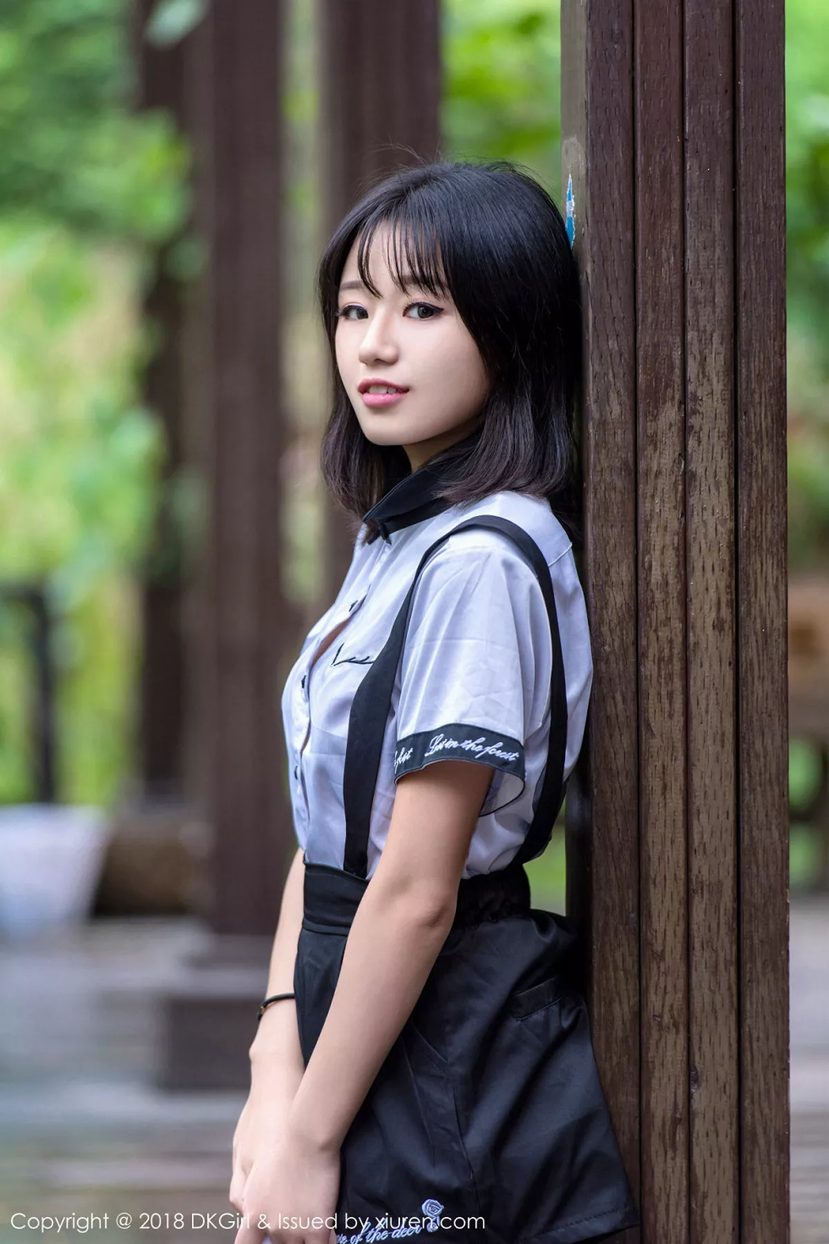 秀人集.com_[DKGirl御女郎]Vol.071_嫩模仓井优香户外粉色薄纱衣敞开真空露美乳撩人诱惑写真49P