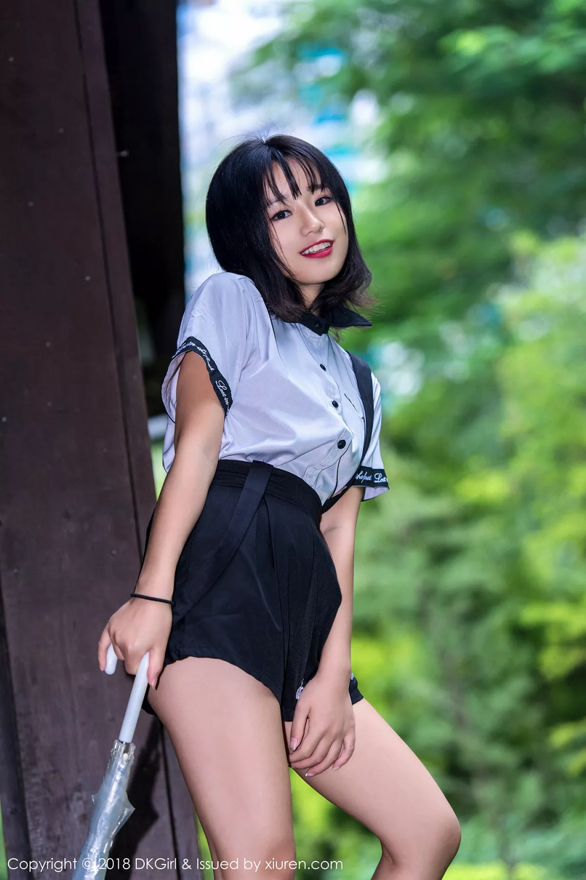 秀人集.com_[DKGirl御女郎]Vol.071_嫩模仓井优香户外粉色薄纱衣敞开真空露美乳撩人诱惑写真49P