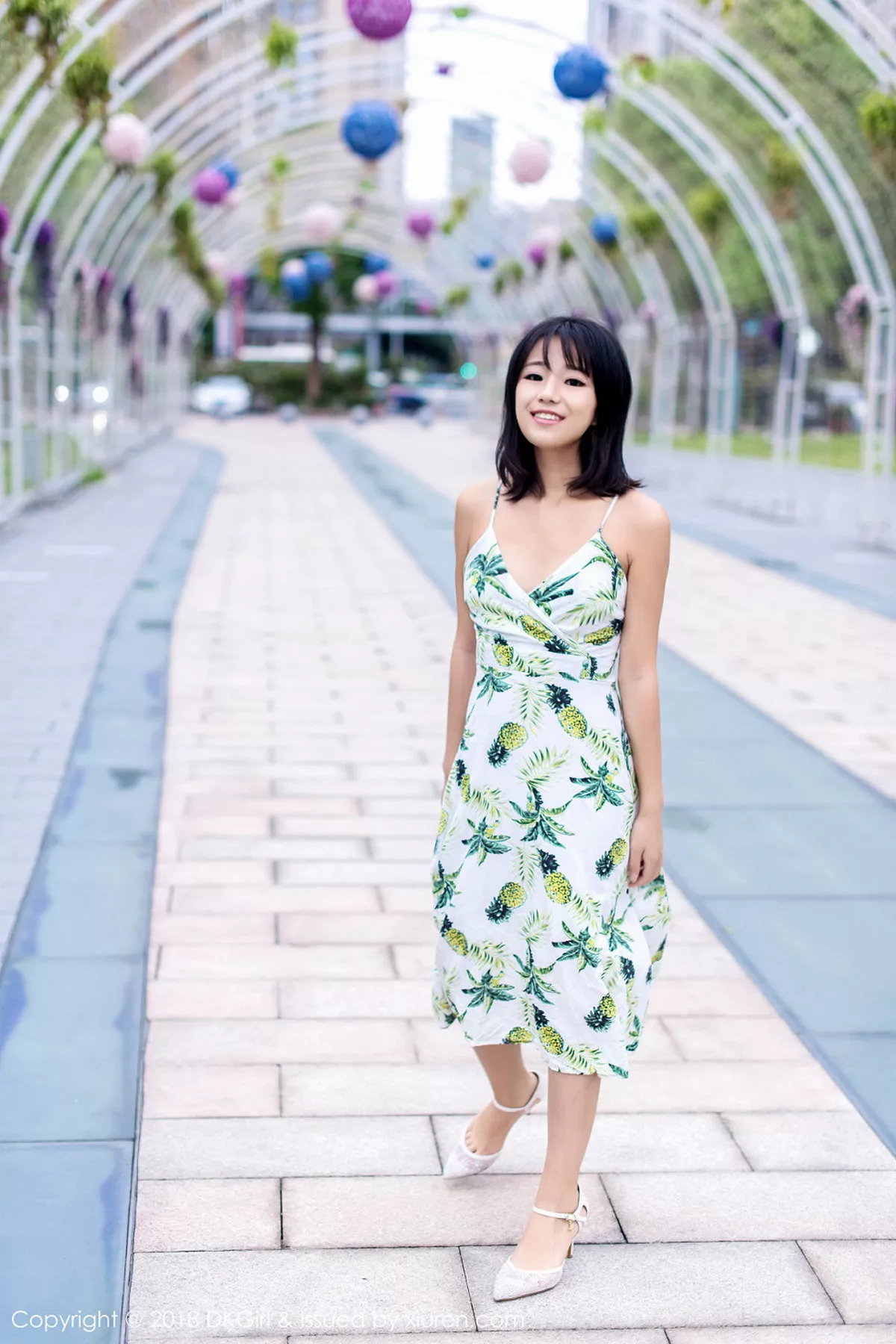 秀人集.com_[DKGirl御女郎]Vol.071_嫩模仓井优香户外粉色薄纱衣敞开真空露美乳撩人诱惑写真49P