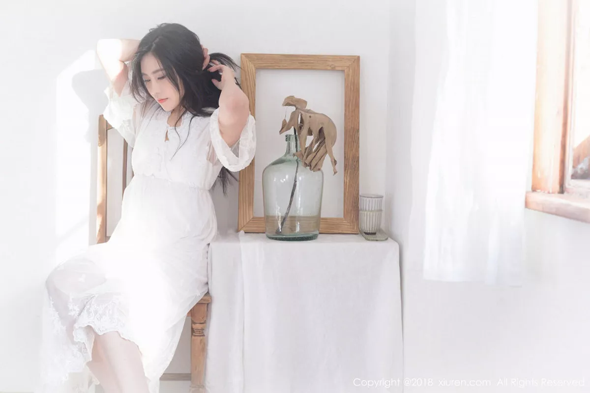 秀人集.com_[XiuRen秀人网]No.1024_女神许诺Sabrina居家早安女友系列床上慵懒迷人写真82P