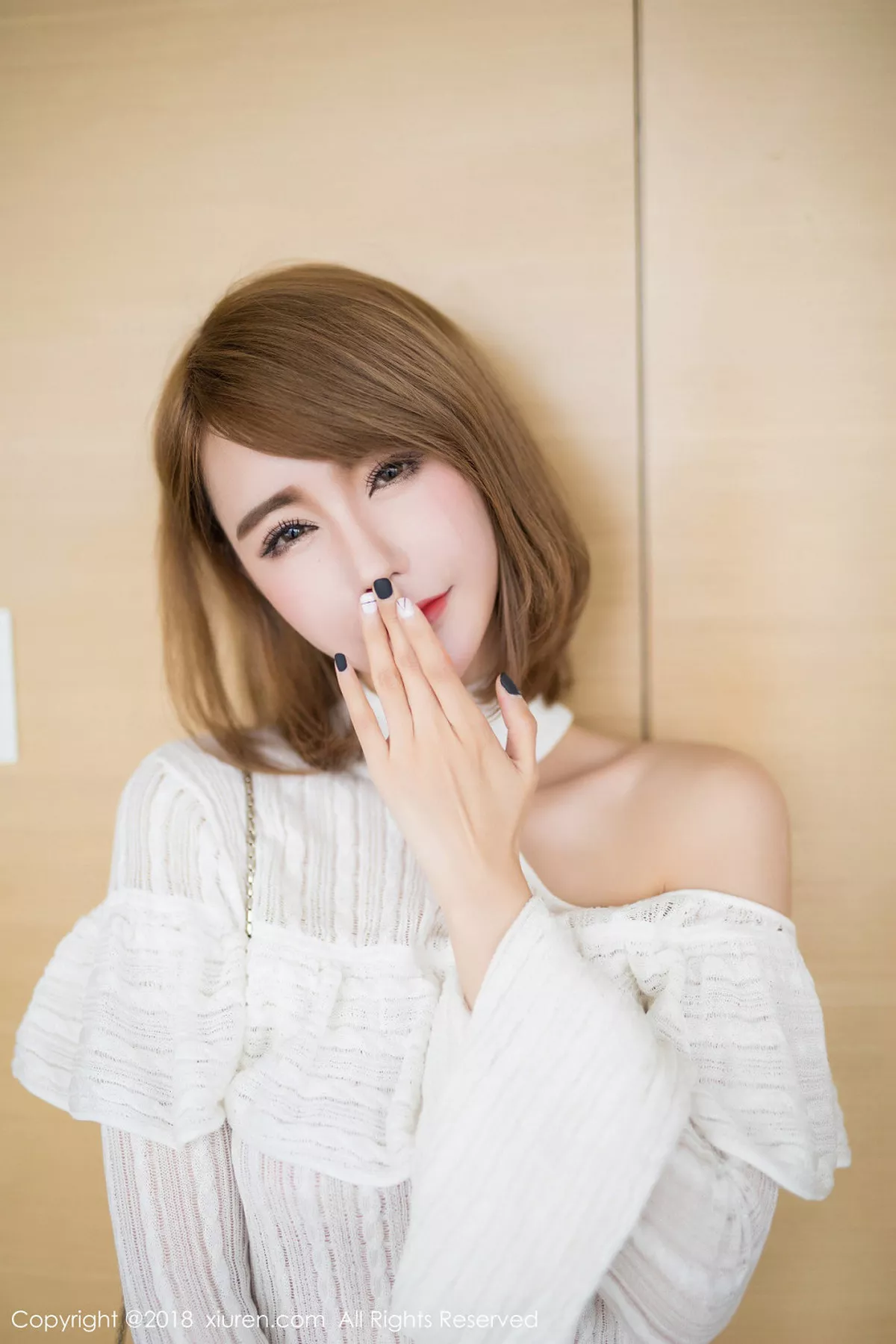 秀人集.com_[XiuRen秀人网]No.1121_嫩模楚恬Olivia私房白色内衣撩衣露豪乳半球极致诱惑写真57P