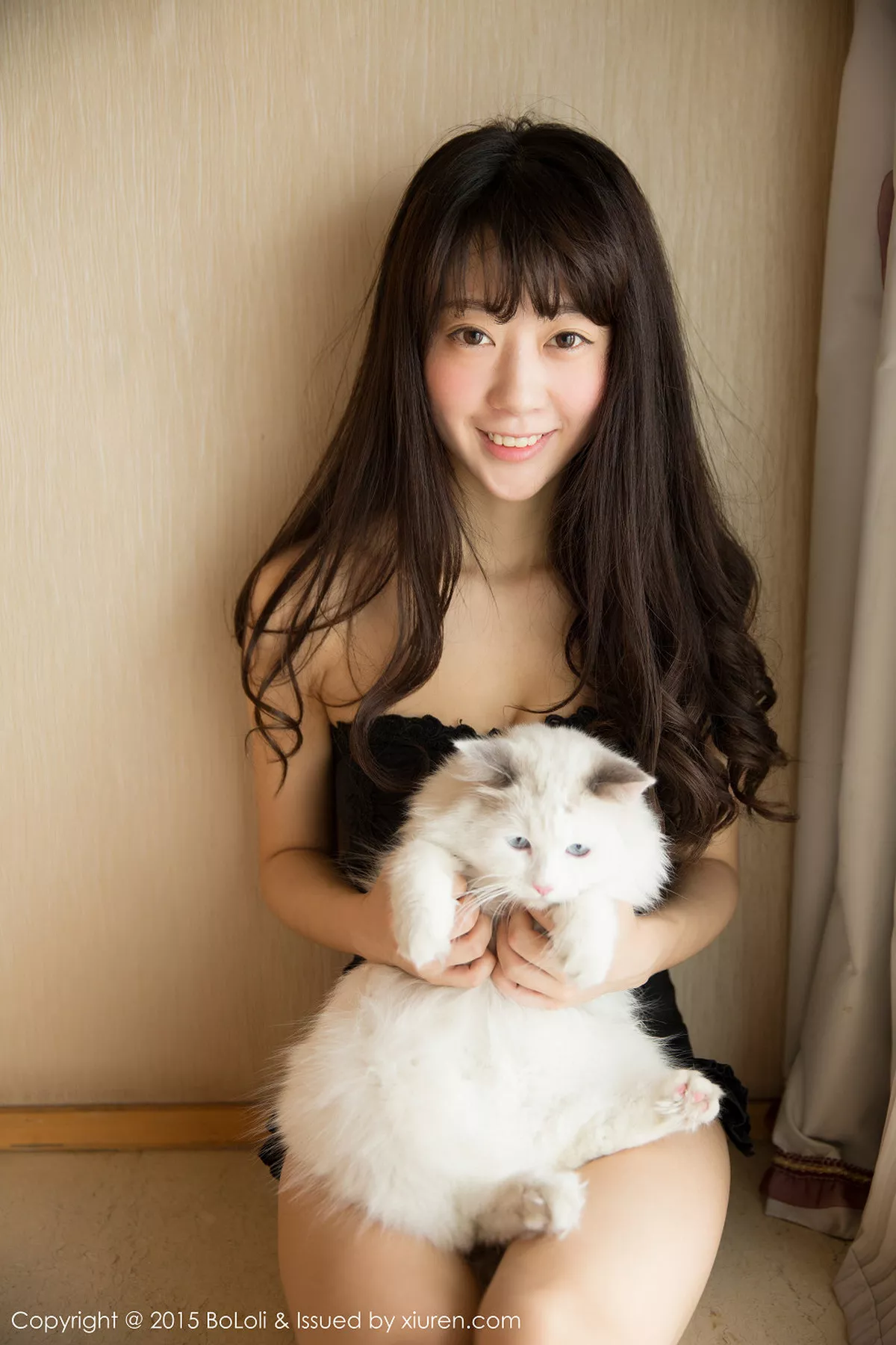 秀人集.com_[BoLoli波萝社]Vol.040_嫩模Suki朱忆音黑色蕾丝内裤诱惑美臀性感内衣写真54P