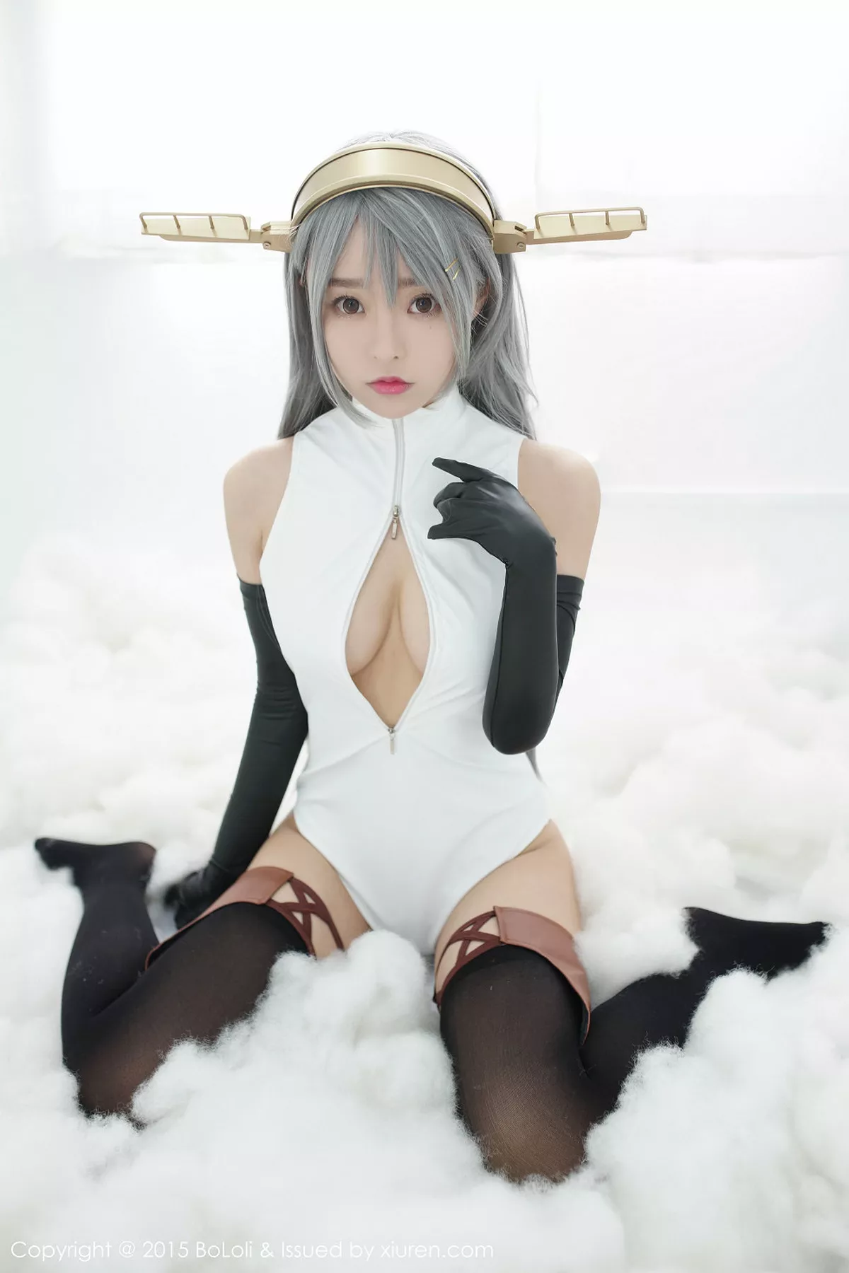 秀人集.com_[BoLoli波萝社]Vol.034_嫩模柳侑绮COSPLAY开胸泳衣版性感写真70P