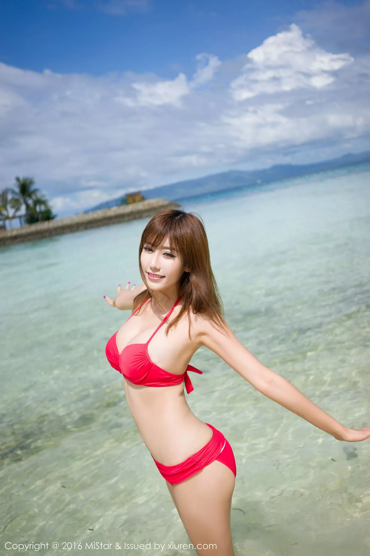 秀人集.com_[MiStar魅妍社]Vol.068_嫩模程小烦不烦薄荷岛旅拍红色比基尼完美曲线写真60P