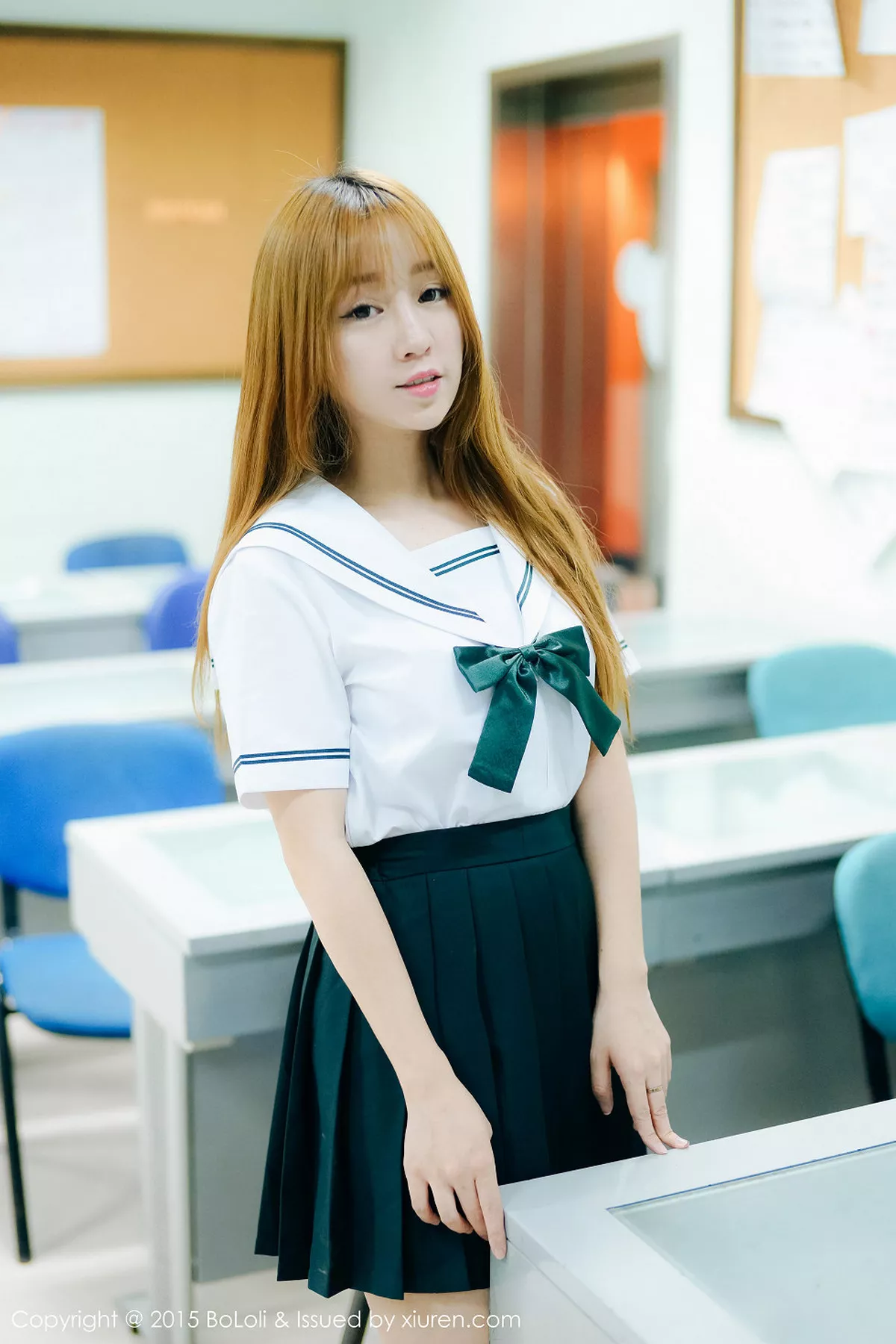 秀人集.com_[BoLoli波萝社]Vol.035_嫩模王雨纯最新JK制服撩短裙秀诱惑翘臀写真73P