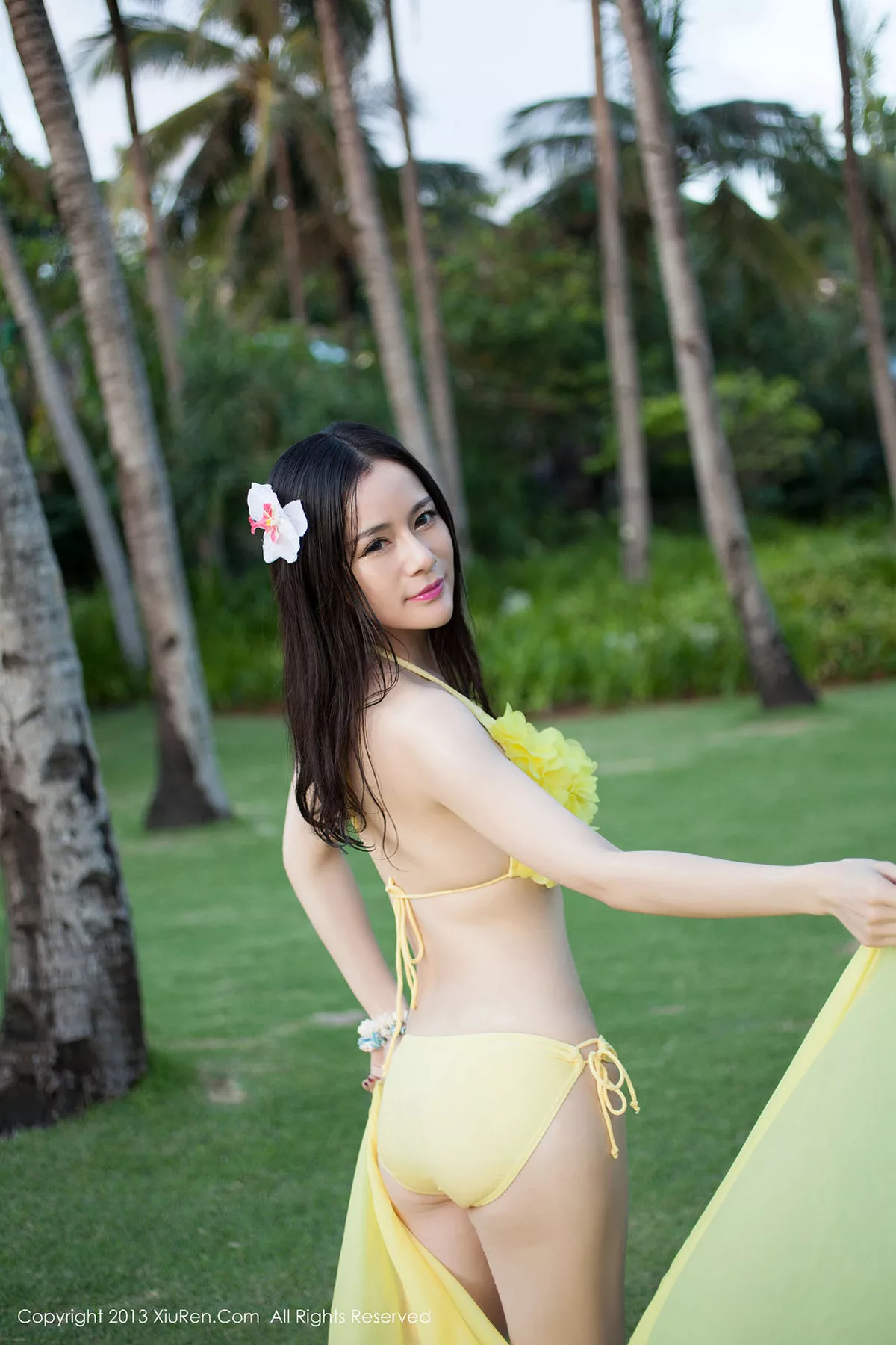 秀人集.com_[XiuRen秀人网]No.069_嫩模nancy小姿白色情趣内衣泳池里湿身诱惑写真73P