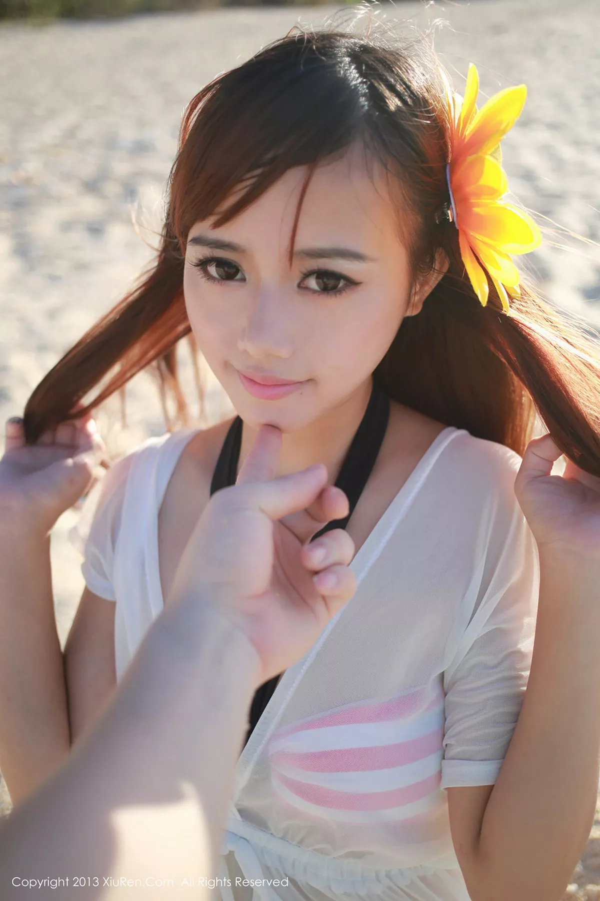 秀人集.com_[XiuRen秀人网]No.065_带花小美女toro羽住黑色蕾丝内裤撩人诱惑写真63P