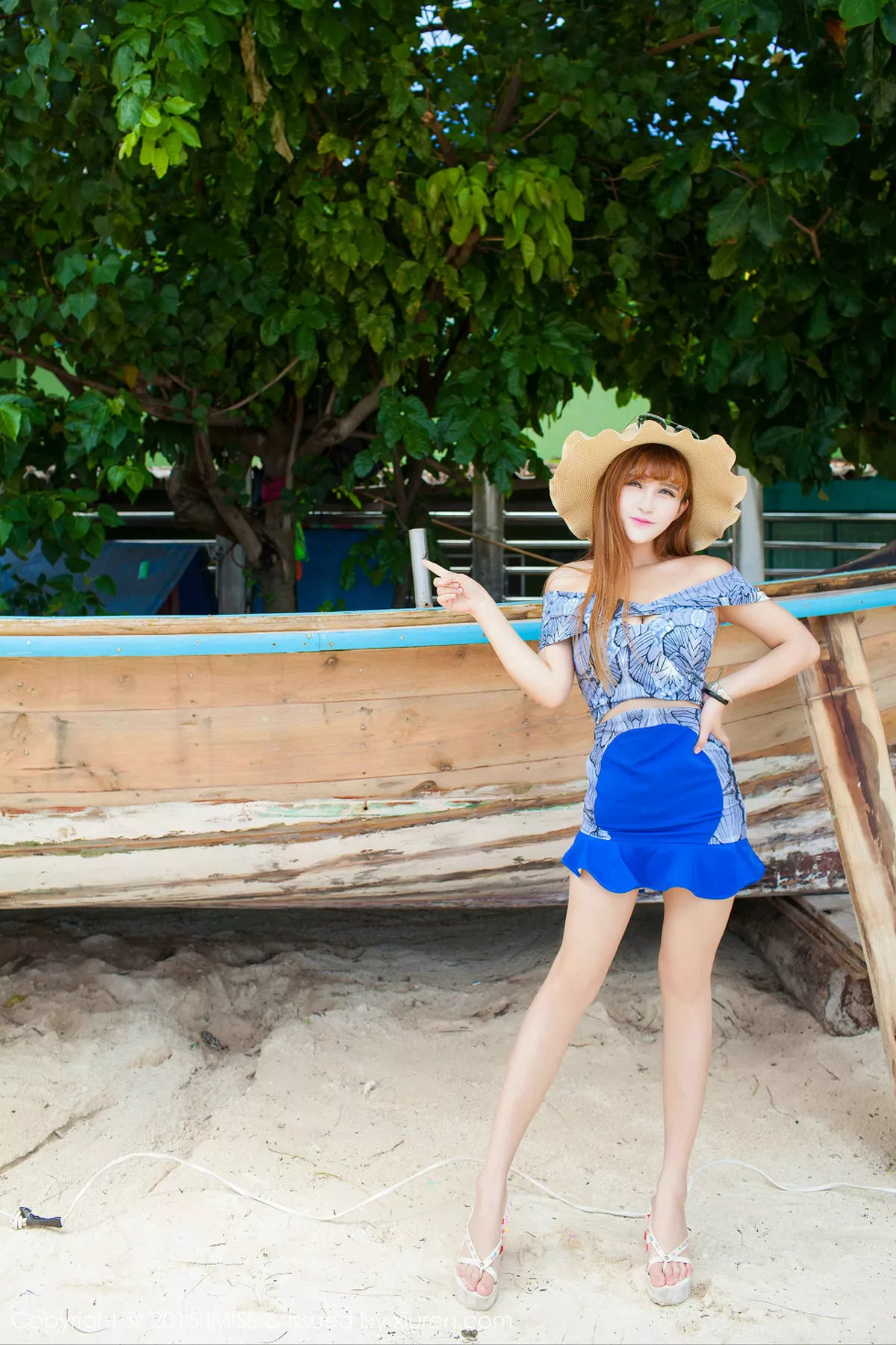 秀人集.com_[IMISS爱蜜社]Vol.044_嫩模LalaBaby啦啦普吉岛旅拍高腰内衣秀美胸巨乳48P