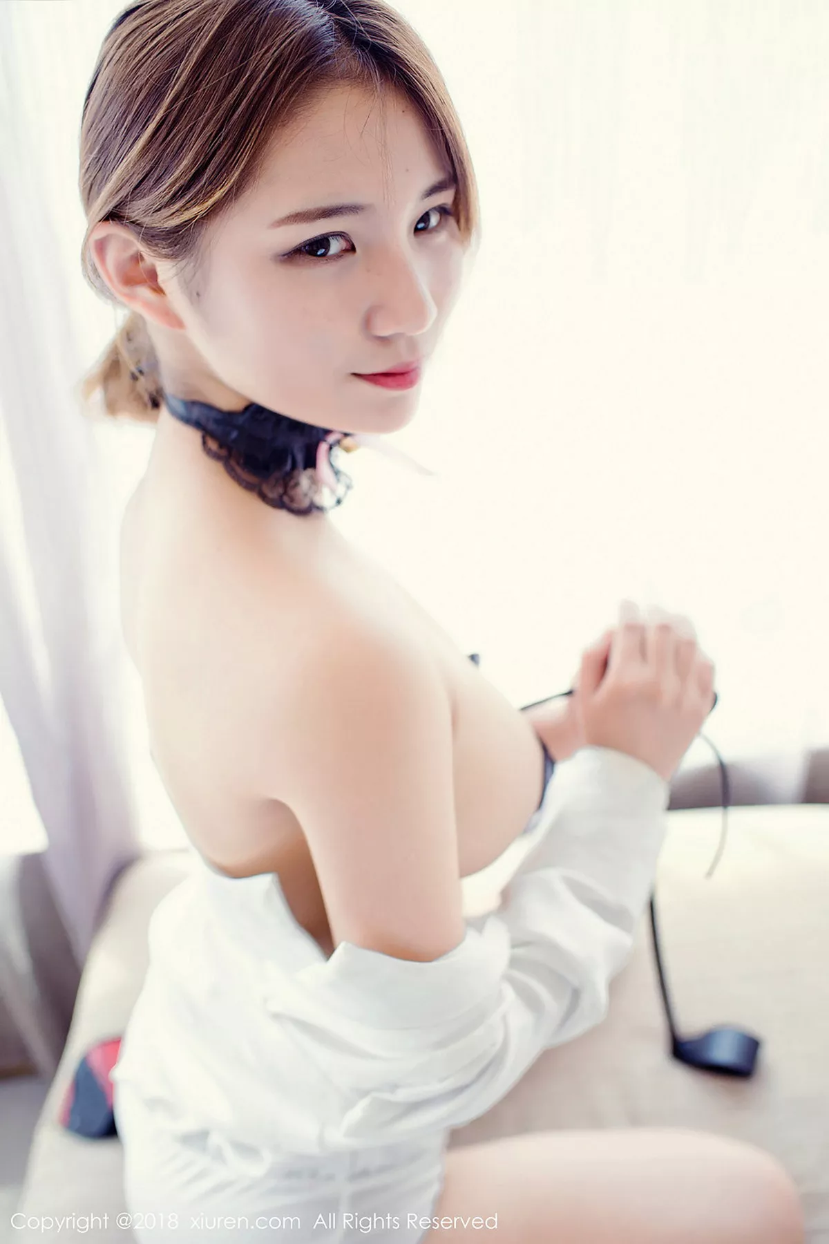 秀人集.com_[XiuRen秀人网]No.1166_美模久久Aimee连体开胸衬衣露豪乳血滴子遮点火辣诱惑写真47P