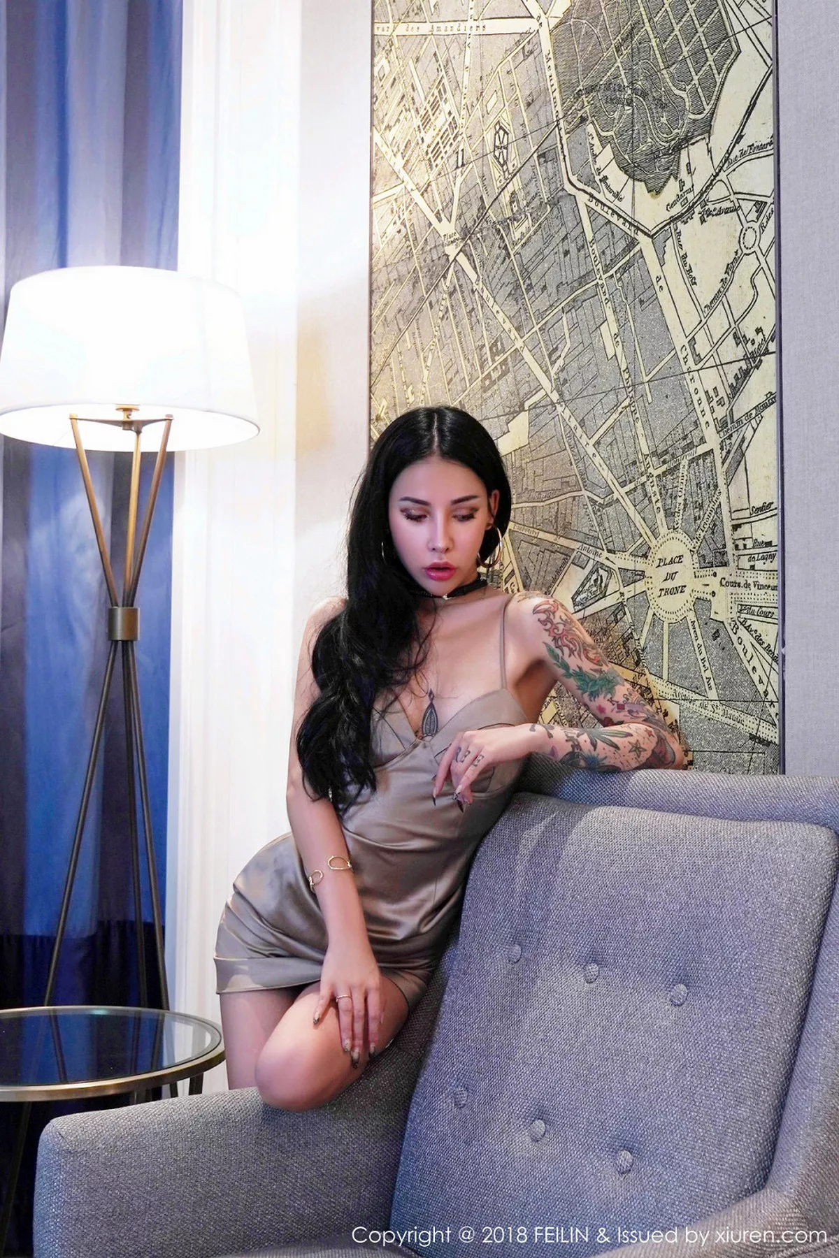 秀人集.com_[FeiLin嗲囡囡]Vol.162_嫩模万嘉凝私房高叉吊带衣秀完美身材健康肌肤诱惑写真43P