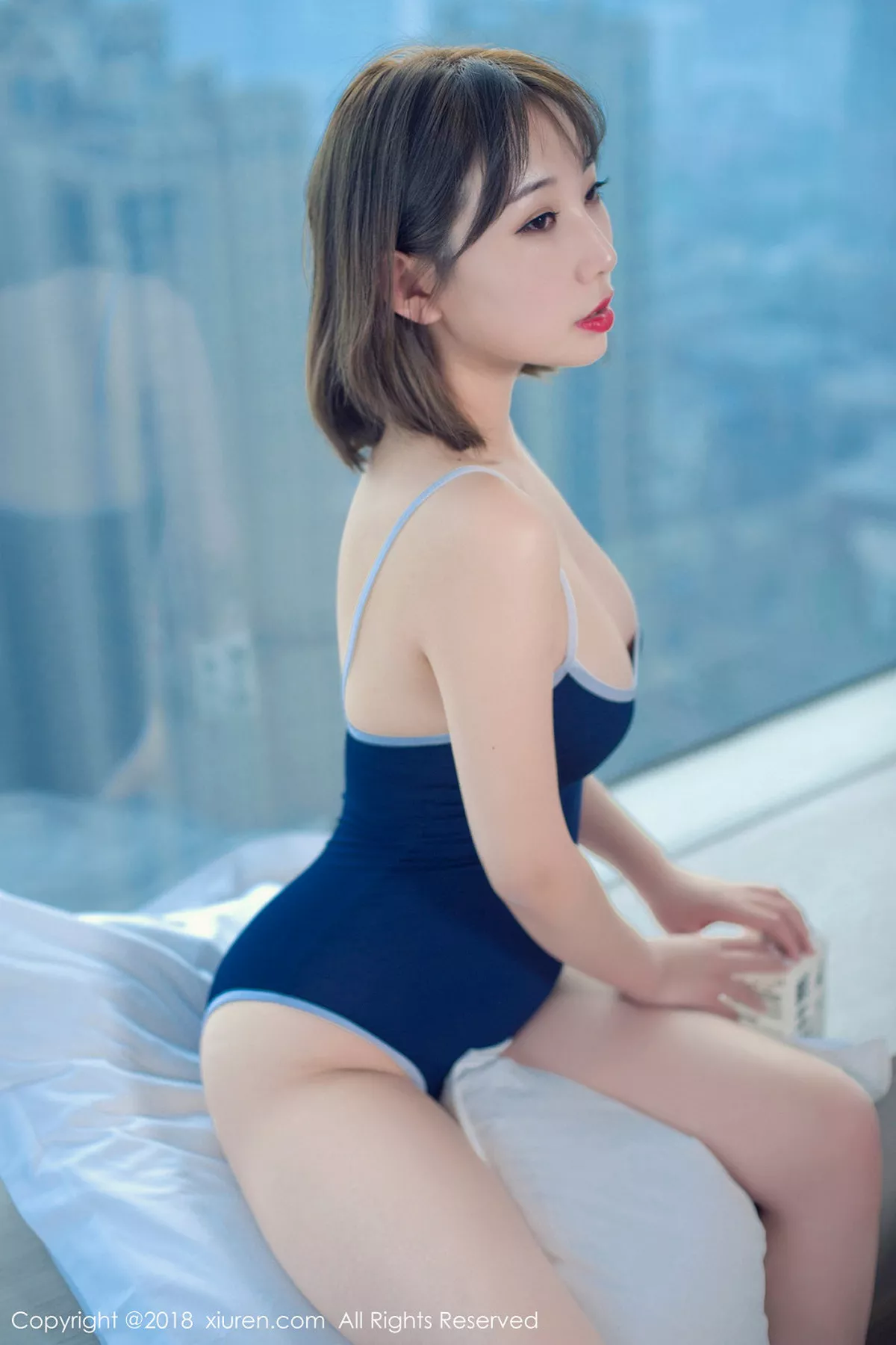 秀人集.com_[XiuRen秀人网]No.1147_嫩模枝恩私房浴室里肉色芭蕾舞练功服湿身透视诱惑写真50P