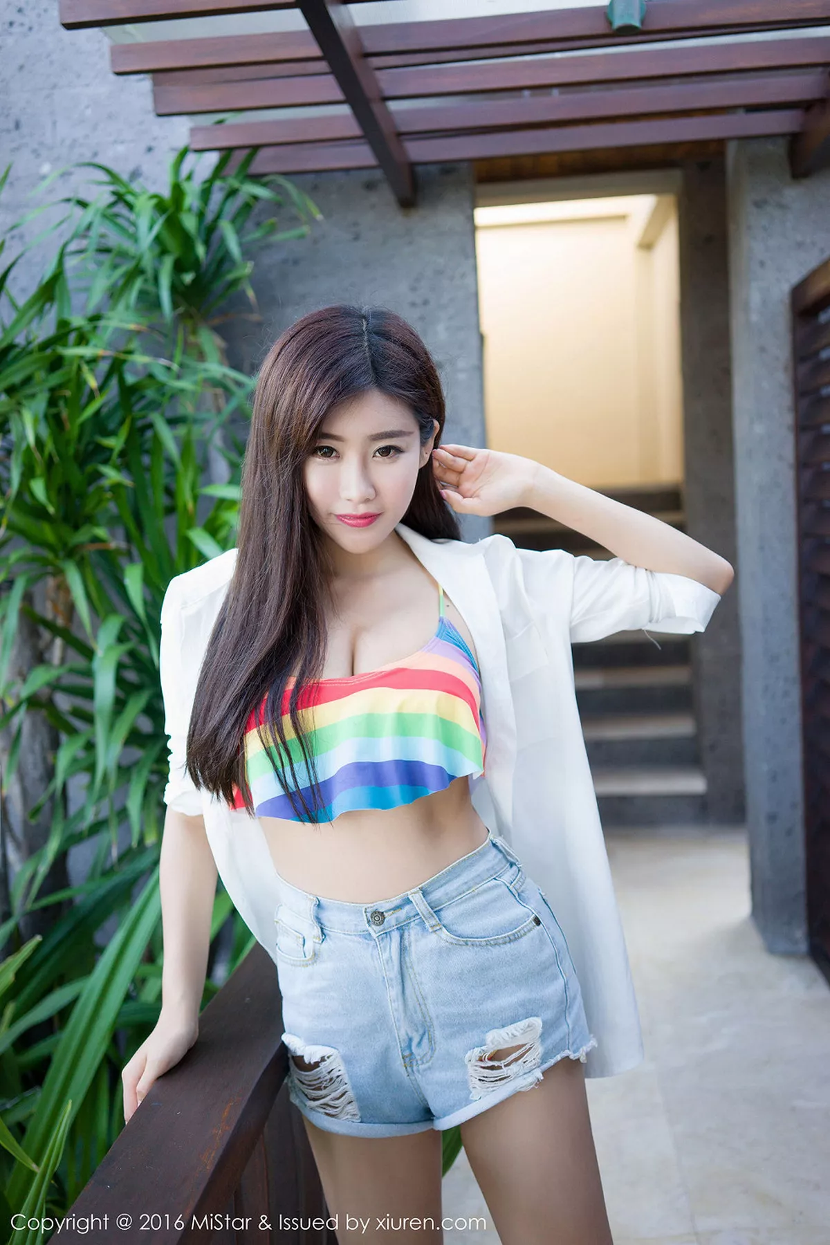 秀人集.com_[MiStar魅妍社]Vol.095_嫩模程小烦不烦巴厘岛旅拍性感比基尼秀豪乳写真40P