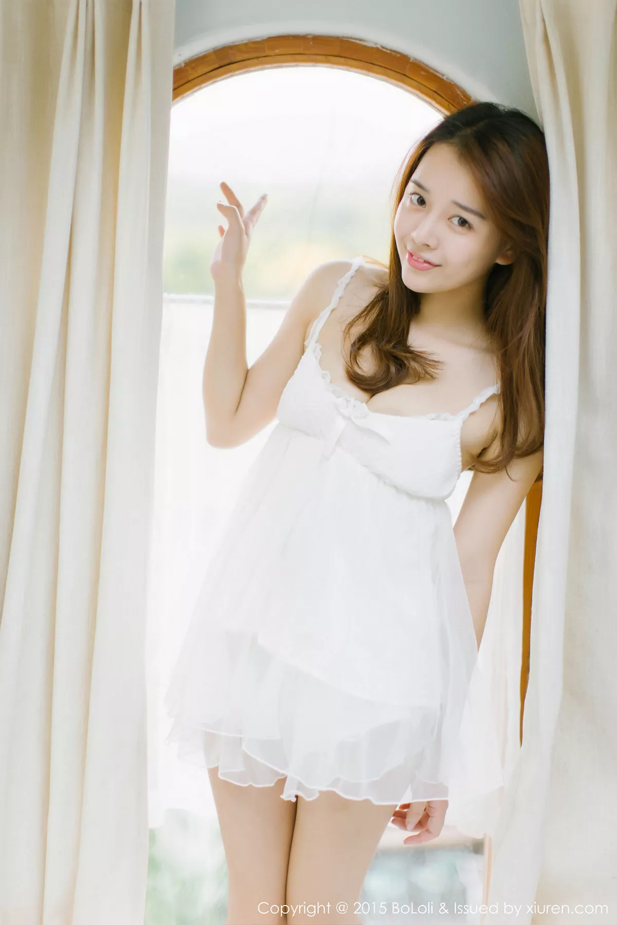 秀人集.com_[BoLoli波萝社]Vol.061_嫩模陈芊瑜_sherry白色蕾丝内衣秀美胸妩媚诱惑写真52P