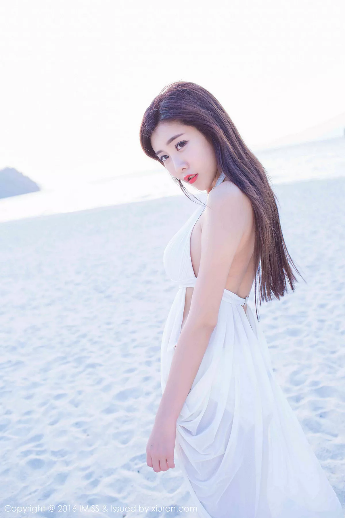 秀人集.com_[IMISS爱蜜社]Vol.086_嫩模程小烦不烦纯白裙子性感内衣秀美胸清新迷人写真47P