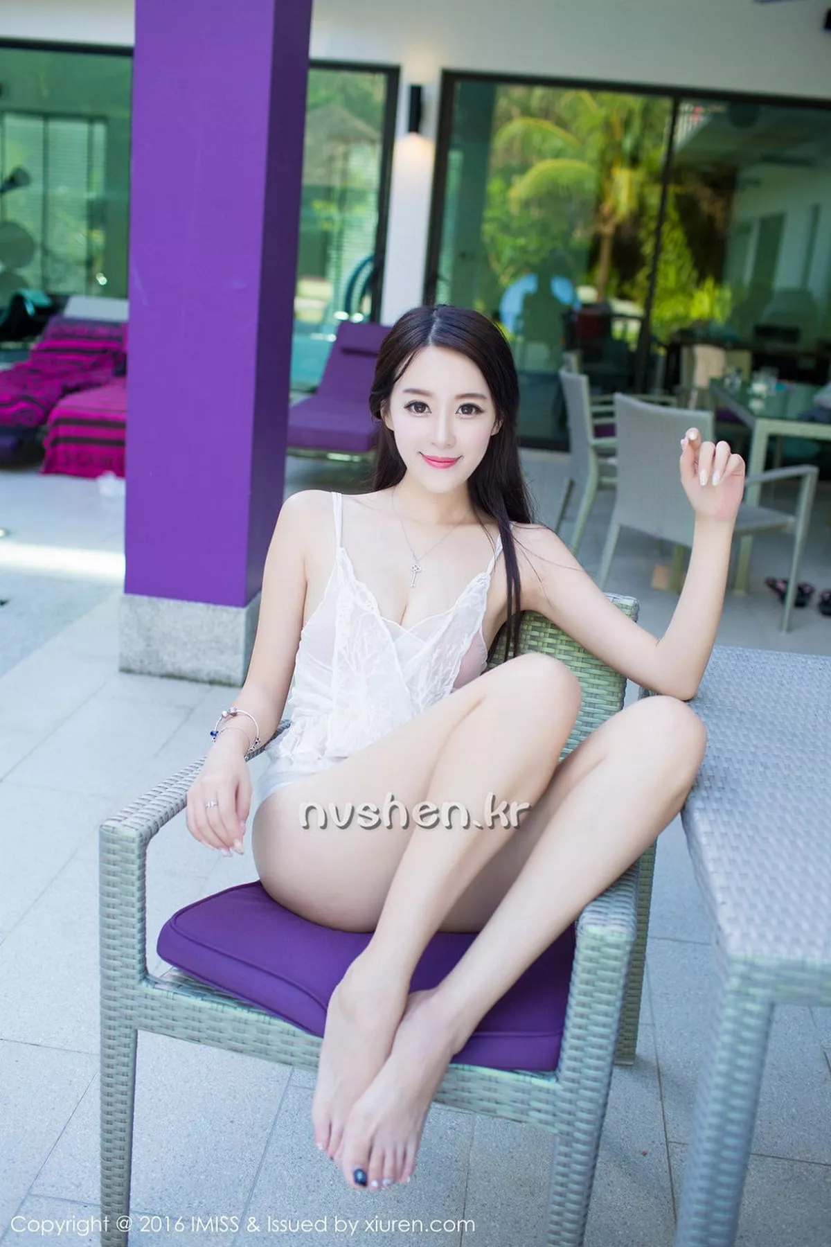 秀人集.com_[IMISS爱蜜社]Vol.141_嫩模王曼妮好Q纯白吊带薄纱透视秀美胸靓丽迷人写真40P