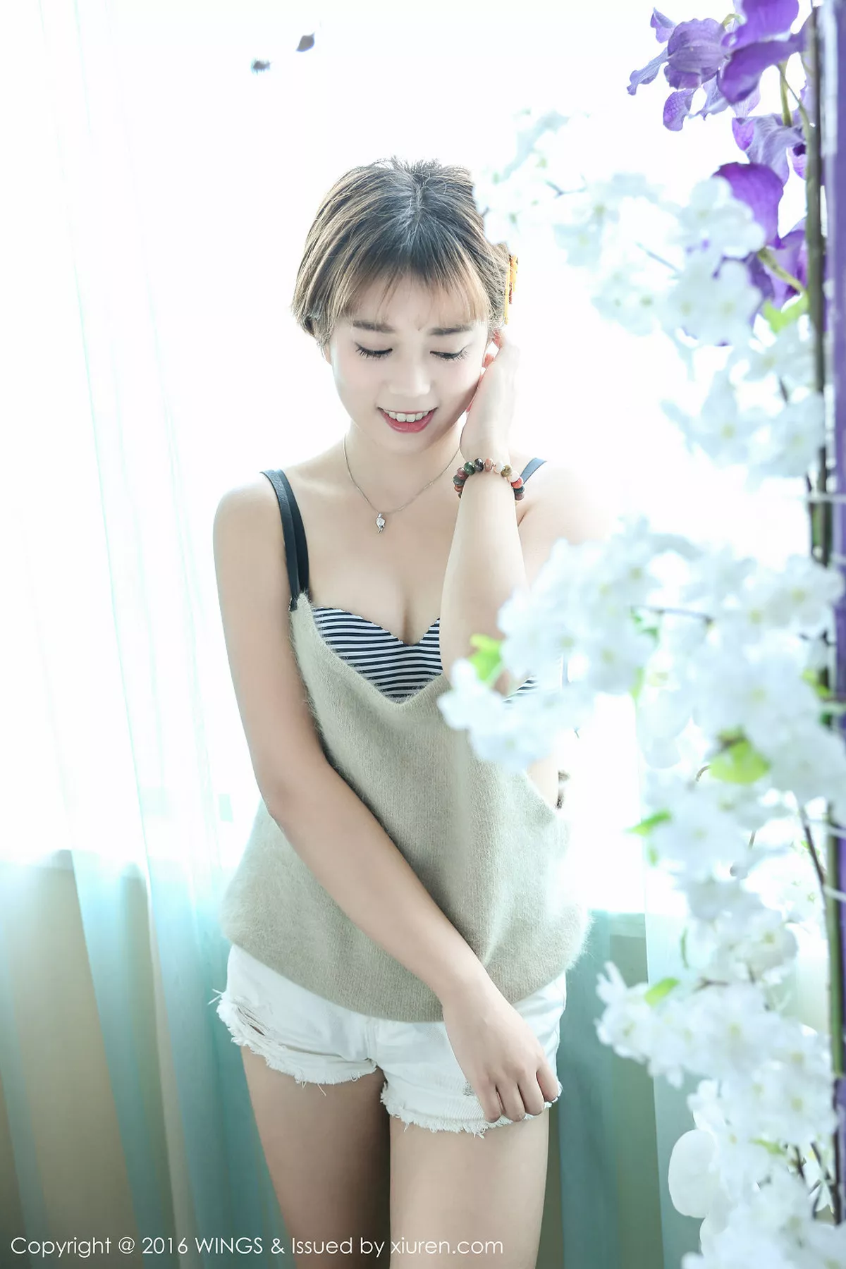 秀人集.com_[WingS影私荟]Vol.019_嫩模柠檬vivi居家私房吊带内衣花仙子性感迷人写真80P