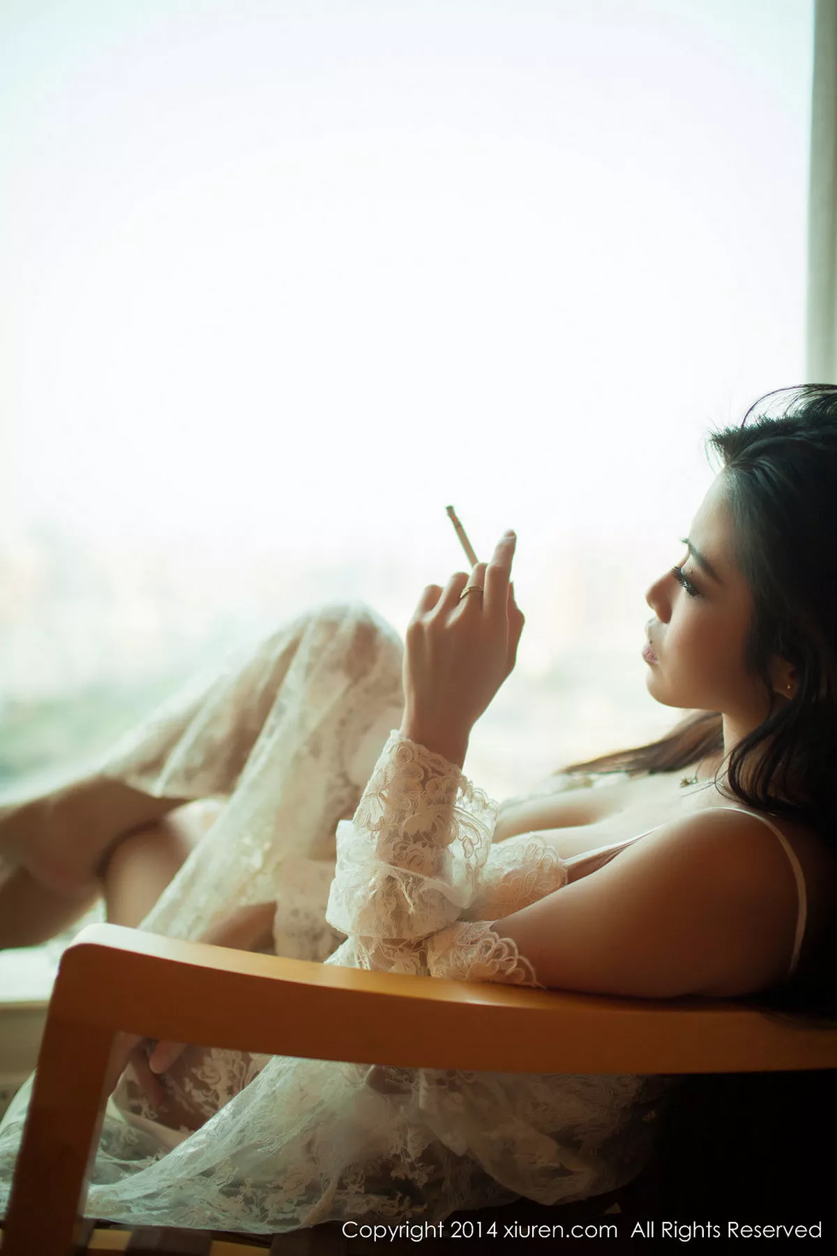 秀人集.com_[XiuRen秀人网]No.161_秀人嫩模luvian本能透明白纱性感内衣系列诱惑写真50P