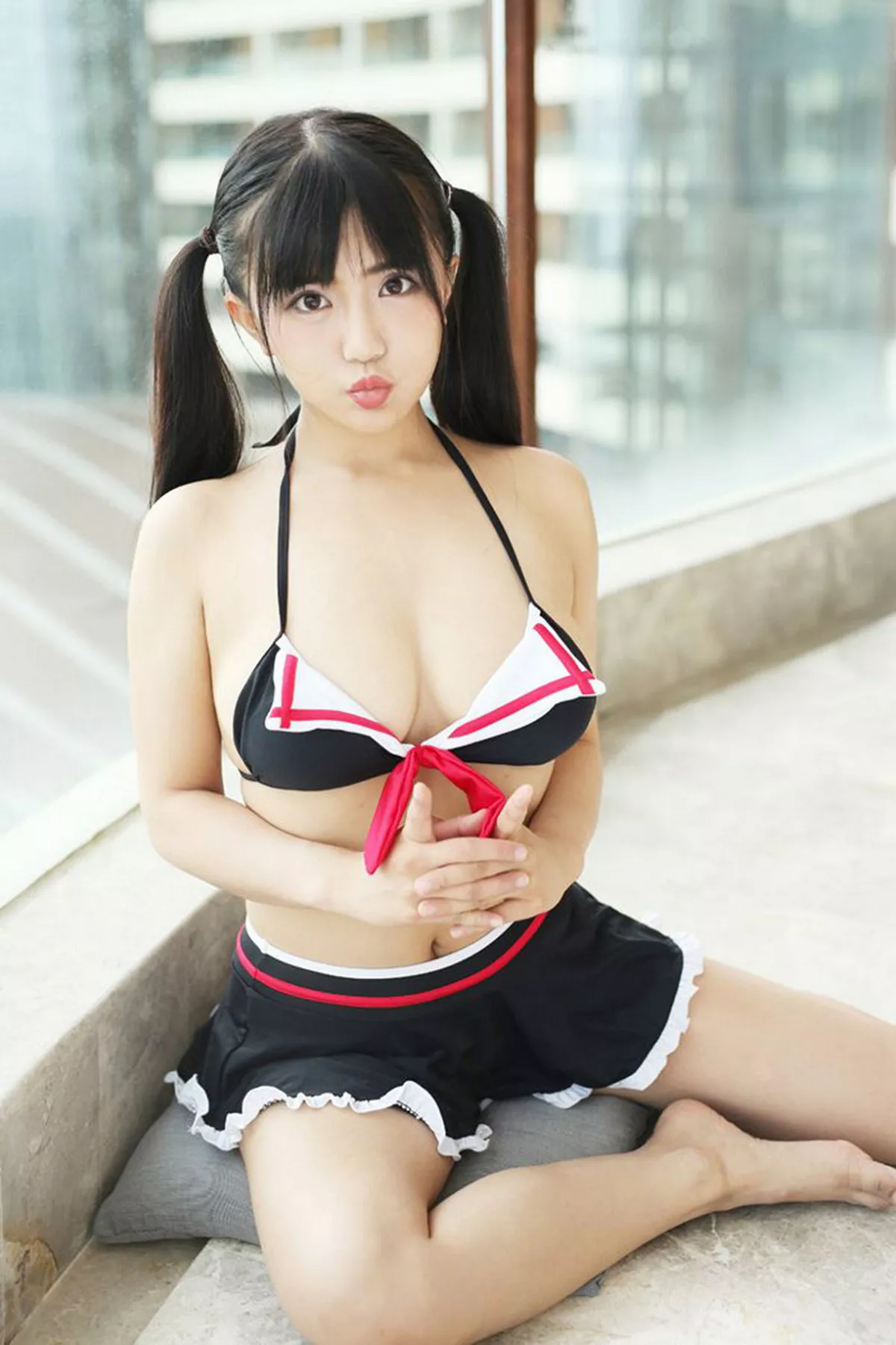 秀人集.com_[MyGirl美媛馆]Vol.226_新人嫩模阿乖Kiddo三亚旅拍性感比基尼爆乳诱惑写真54P