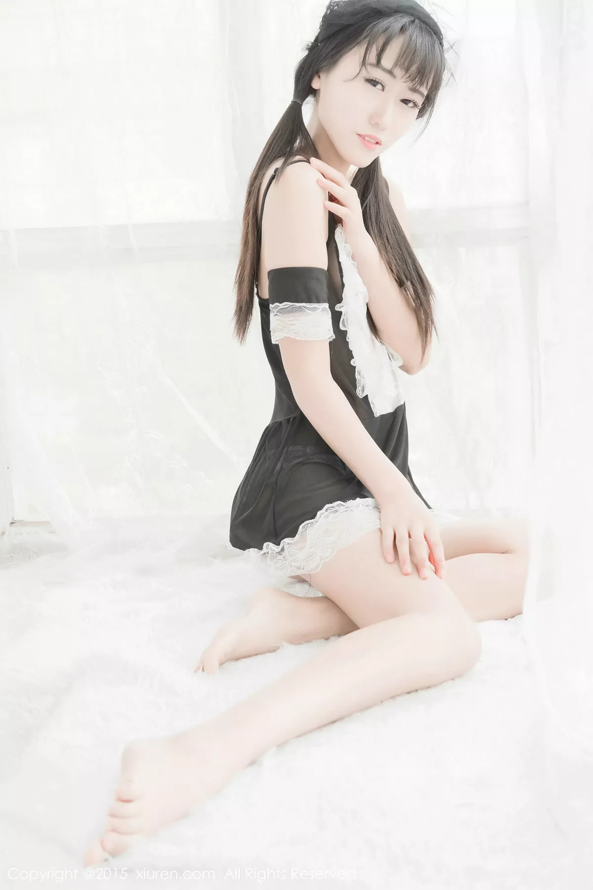 秀人集.com_[XiuRen秀人网]No.319_秀发美女素素subaby居家私房透明黑纱情趣内衣诱惑写真50P