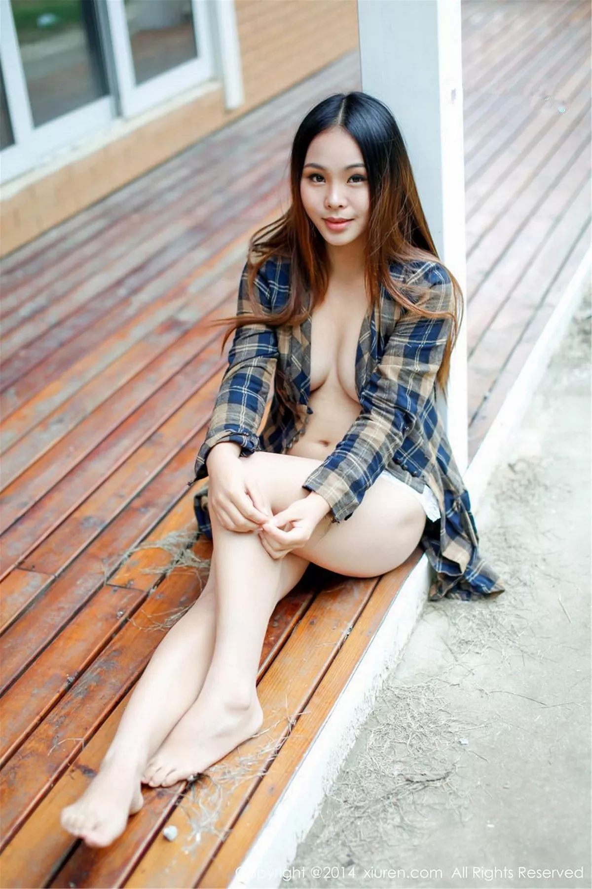 秀人集.com_[XiuRen秀人网]No.250_美女嫩模李波Bobo性感蕾丝内裤真空上身秀豪乳诱惑写真50P