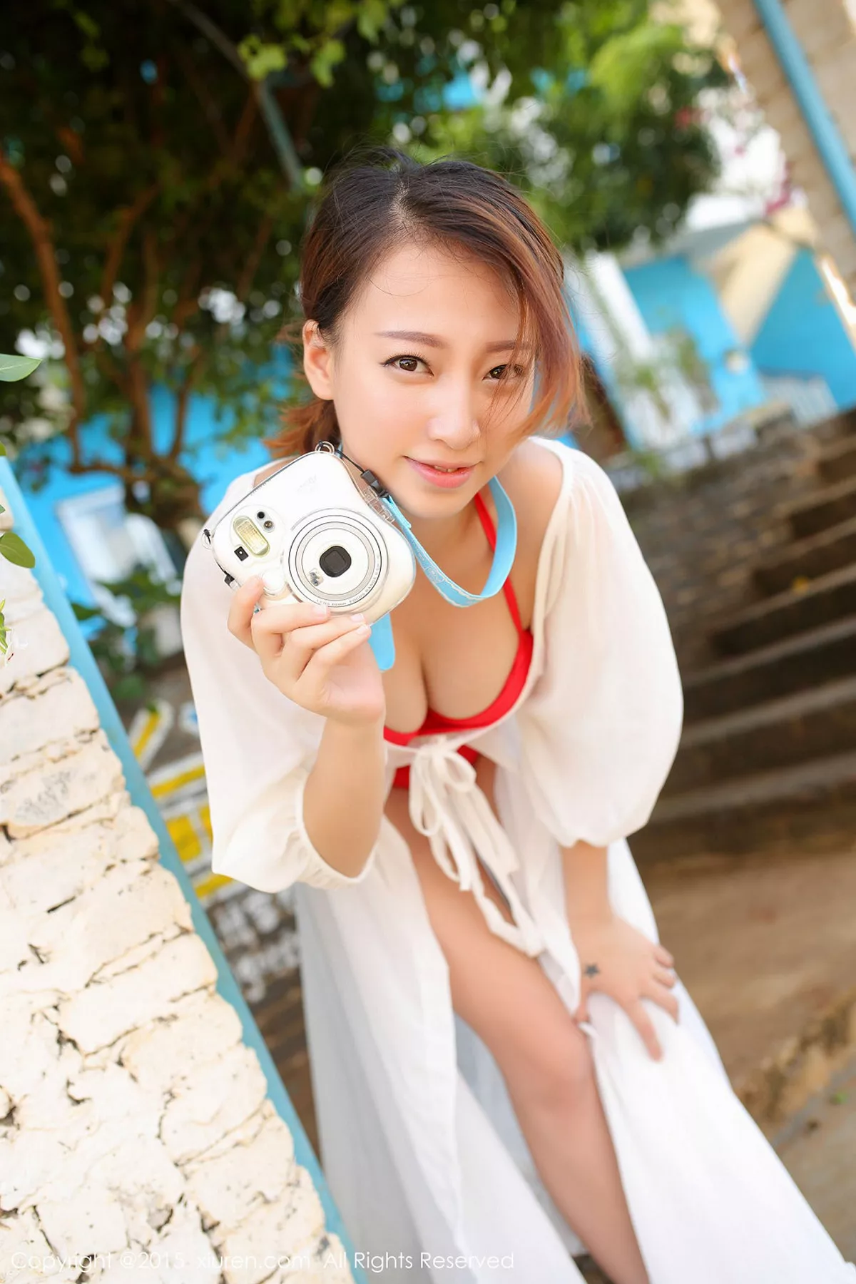 秀人集.com_[XiuRen秀人网]No.399_嫩模丽莉Lily涠洲岛旅拍红色内衣秀丰满身材性感写真48P