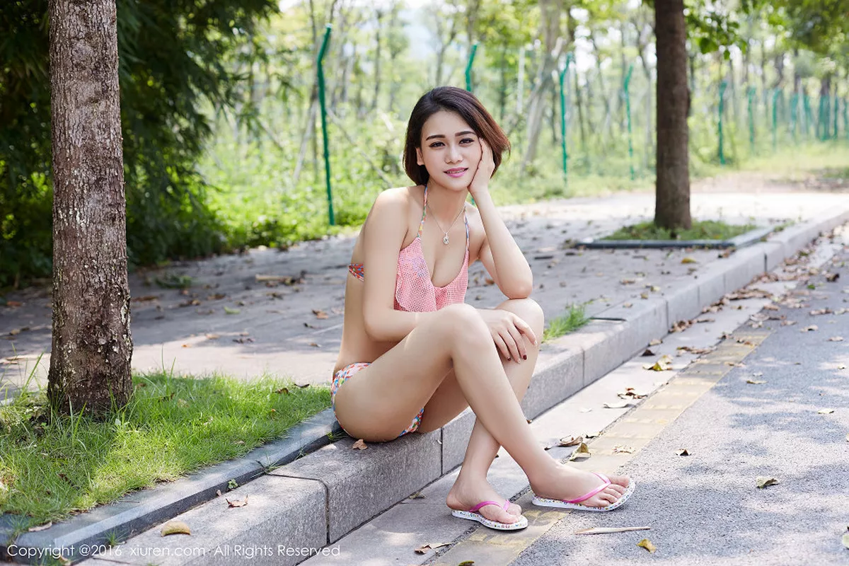 秀人集.com_[XiuRen秀人网]No.501_嫩模娜娜baby室外性感内衣系列完美身材清新迷人写真52P