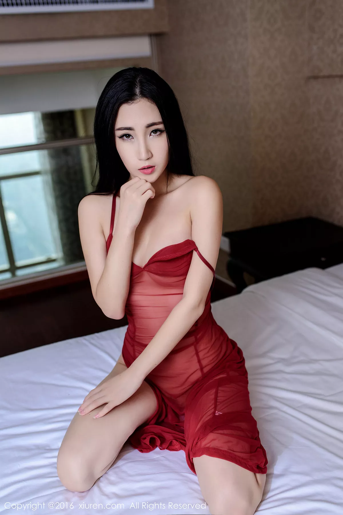 秀人集.com_[XiuRen秀人网]No.602_嫩模Wendy智秀居家私房牛仔热裤全裸上身豪乳美臀诱惑写真49P