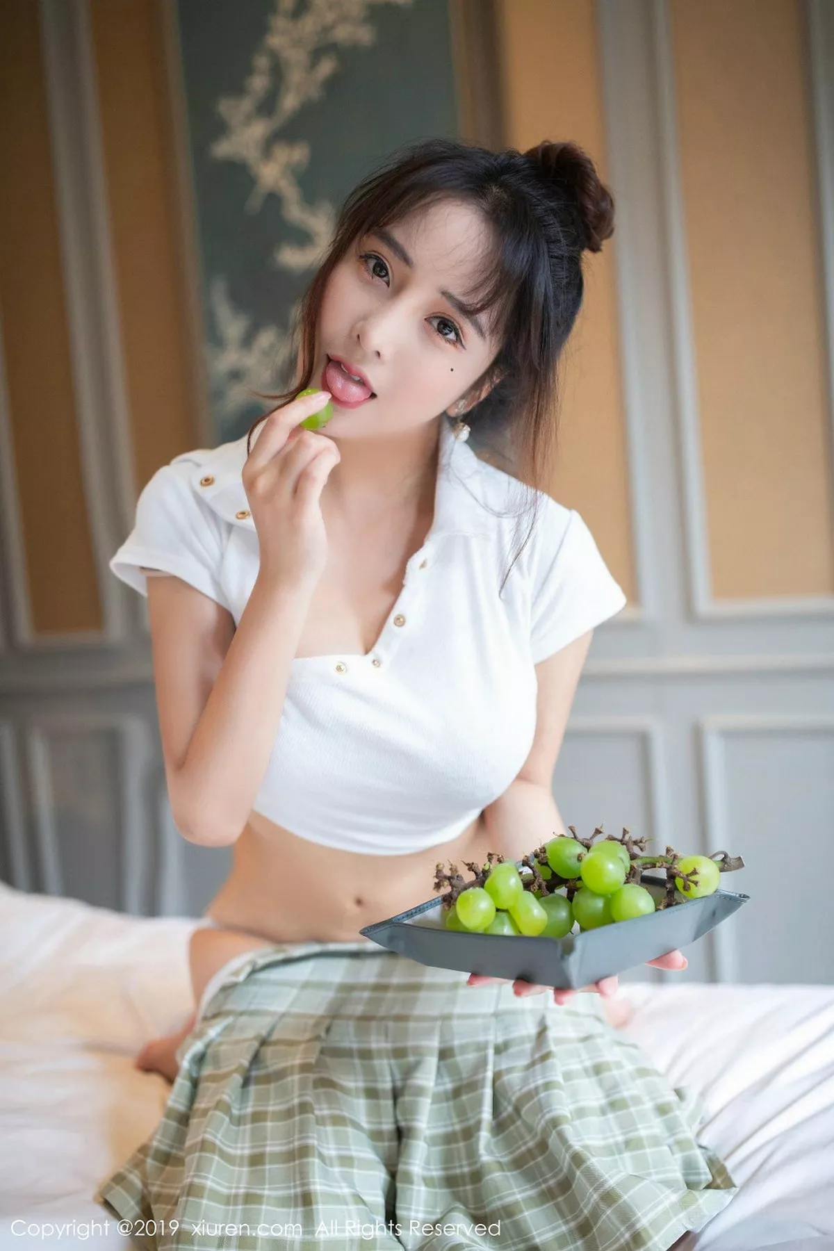 秀人集.com_[XiuRen秀人网]No.1705_嫩模陶喜乐_lele私房学生装半脱露性感内衣秀完美身材诱惑写真70P