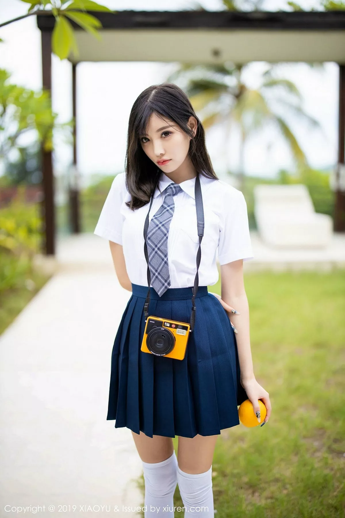 秀人集.com_[XiaoYu画语界]Vol.184_女神杨晨晨sugar心愿旅拍清纯学生装半脱露蕾丝内衣诱惑写真73P